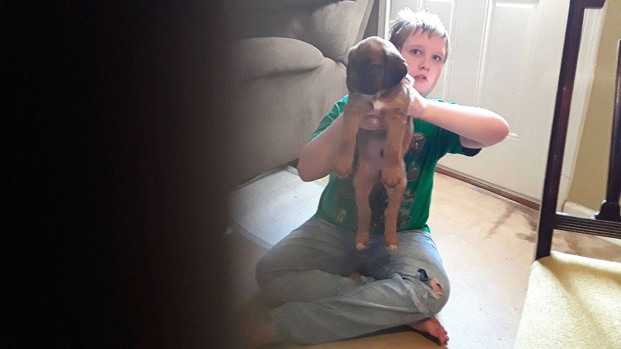 Angela is registered to the contest to win money with this photo: abdomen, barefoot, black_hair, chest, comfort, elbow, flash_photography, gesture, happy, human_leg, jaw, knee, leg, long_hair, neck, person, shorts, sportswear, thigh, trunk