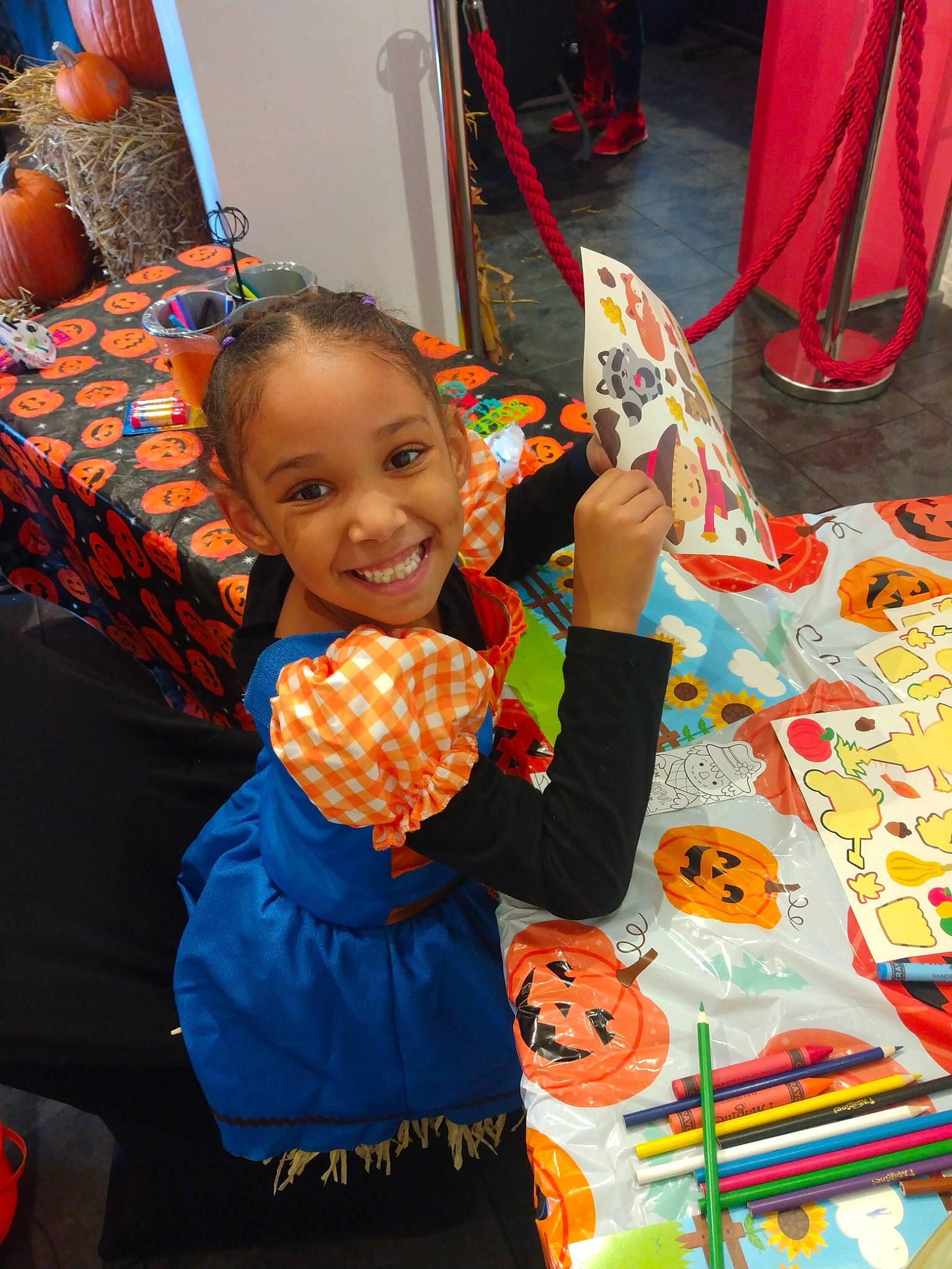 Kamari'Ya joined the competition — help win amazing prizes! adaptation, art, artist, chair, child, event, flooring, fun, happy, joy, leisure, orange, party, pattern, person, play, room, sitting, smile, textile
