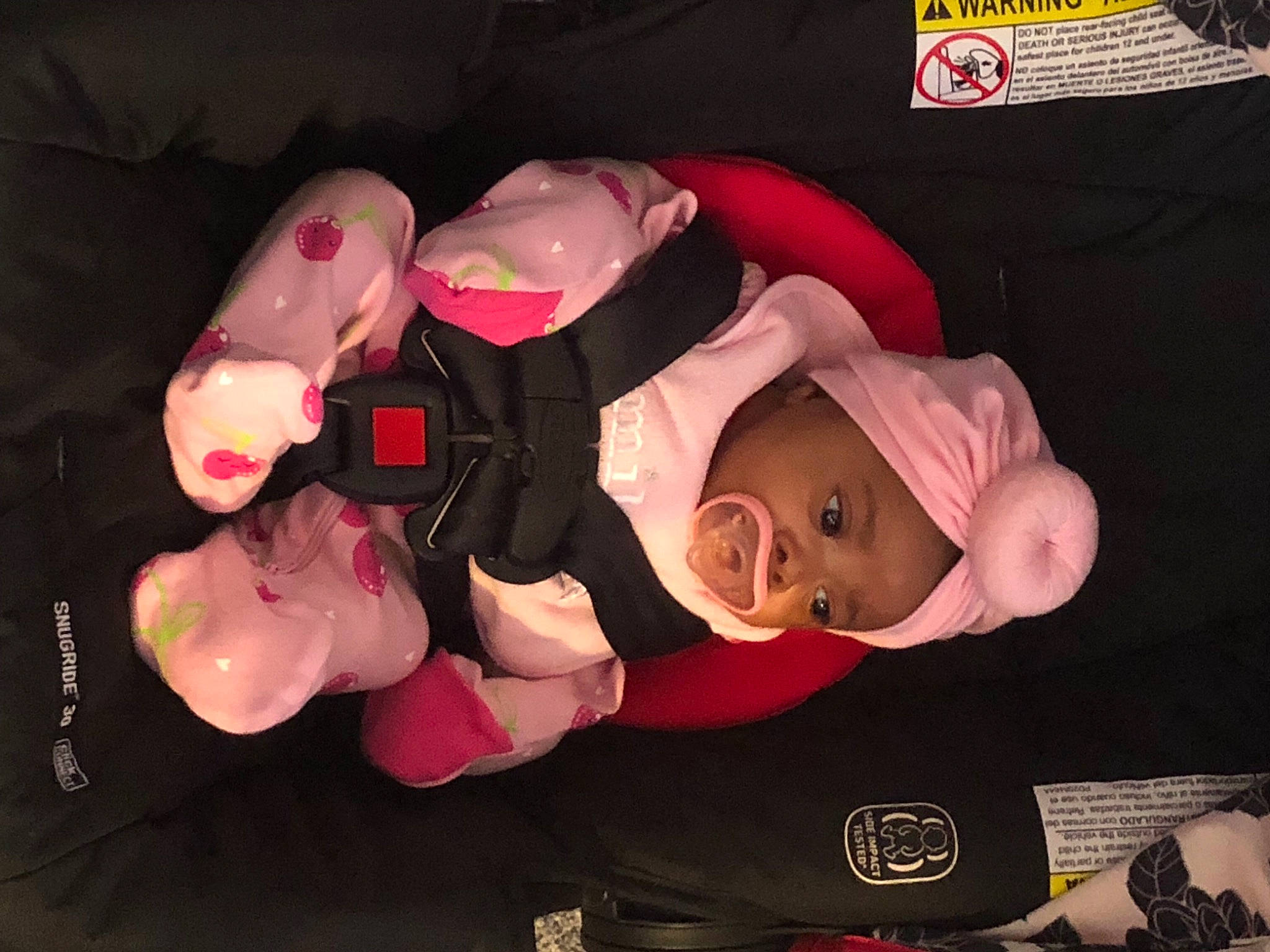 Ayvah Larie is registered to the contest to win money with this photo: animation, baby_products, carmine, child, comfort, costume, event, fictional_character, fun, hat, head, headwear, lap, magenta, person, petal, pink, plush, room, stuffed_toy