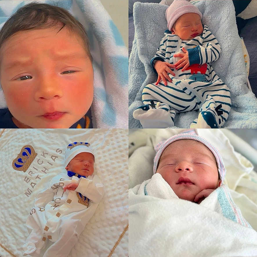 Erick Lugo joined the competition — help win amazing prizes! architecture, art, baby, bed, bodypart, building, clothing, collage, face, finger, furniture, glove, hand, head, hospital, newborn, person, photography, portrait, sleeping