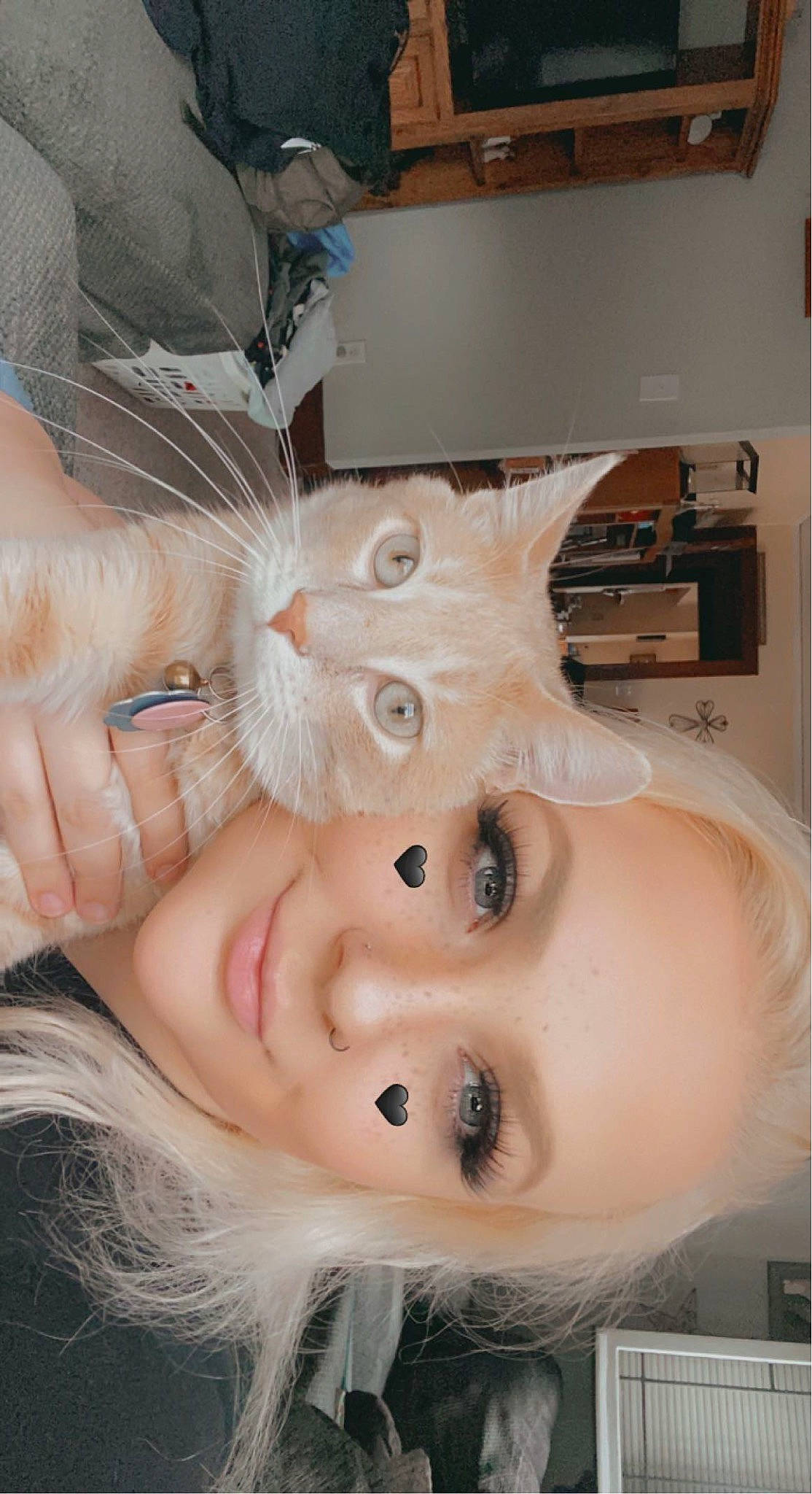 Loki joined the competition — help win amazing prizes! cheek, chest, ear, eyebrow, eyelash, finger, fur, gesture, hair_coloring, happy, iris, jaw, lip, mouth, nail, neck, nose, selfie, skin, throat