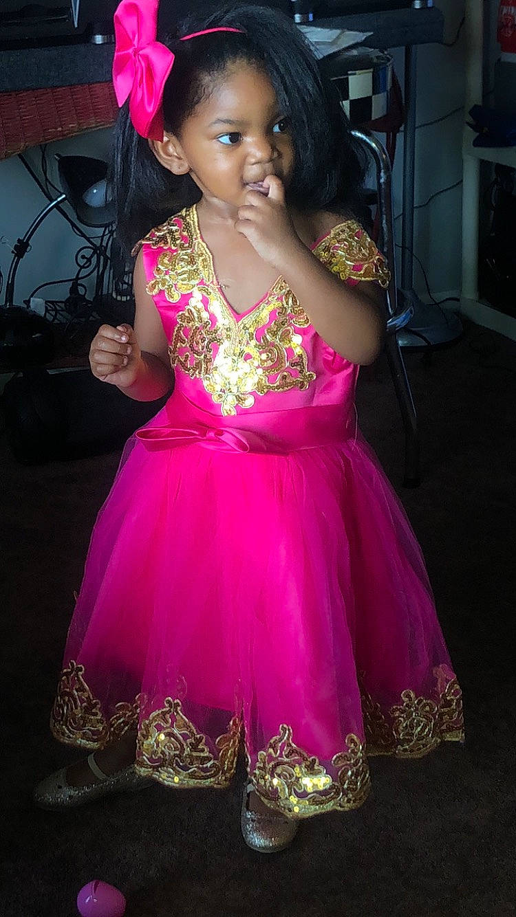 Zyaire joined the competition — help win amazing prizes! accessories, child, clothing, costume, dress, eveningdress, face, fashion, female, footwear, formalwear, girl, gown, head, person, photography, portrait, purple, sandal, shoe