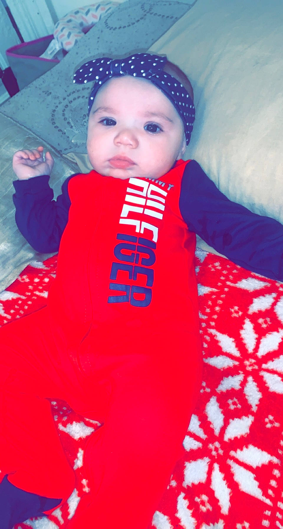 Hermione is registered to the contest to win money with this photo: azure, baby, baby_toddler_clothing, cap, child, costume_hat, electric_blue, eye, face, fun, happy, hat, headgear, headwear, magenta, person, personal_protective_equipment, pink, red, sleeve