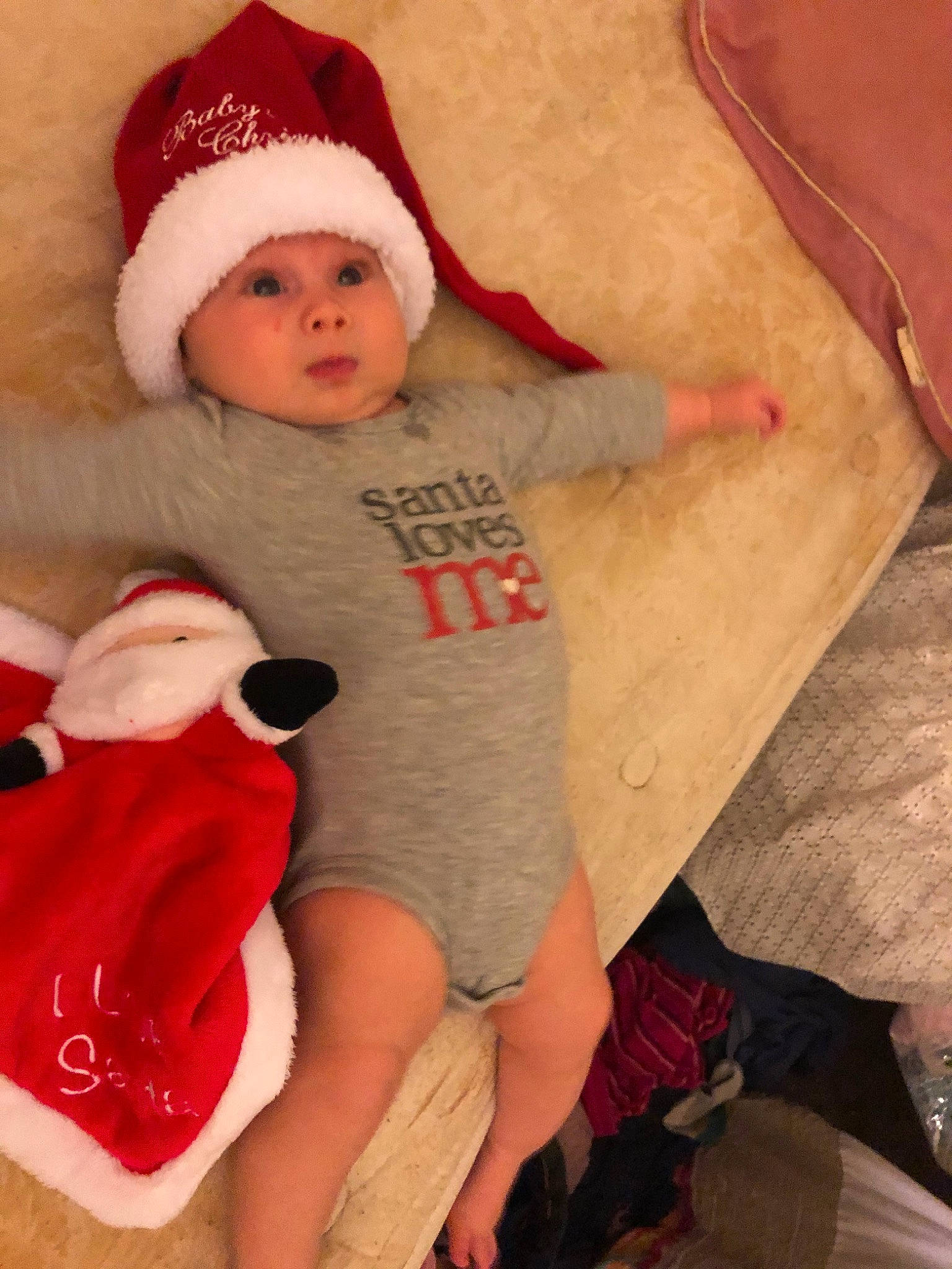 Venus joined the competition — help win amazing prizes! baby, child, christmas, christmas_eve, fictional_character, headwear, holiday, person, santa_claus, toddler, wool