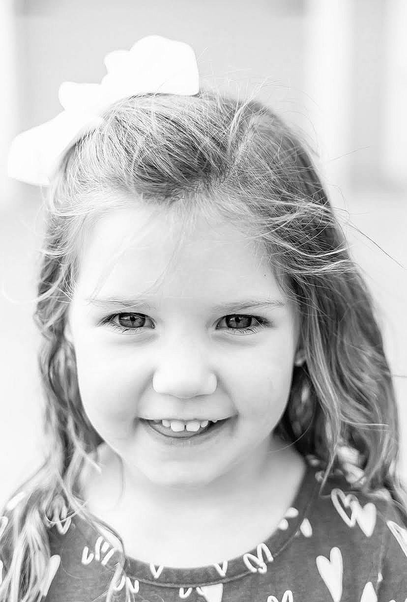 Hadlie joined the competition — help win amazing prizes! beauty, black_and_white, child, child_model, eye, eyebrow, face, facial_expression, forehead, hair, hairstyle, head, joy, lip, monochrome, nose, organ, person, photograph, portrait_photography