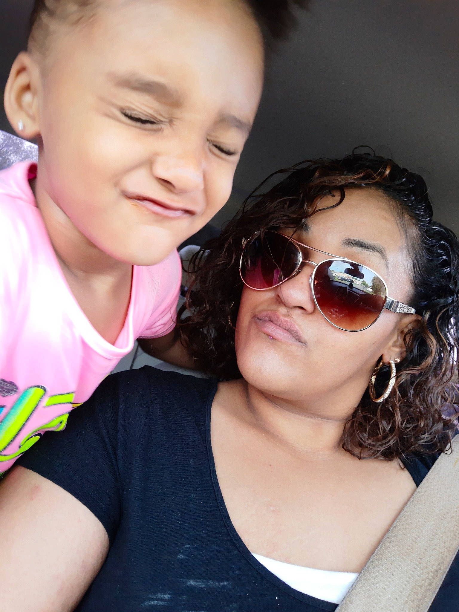 Dakyra joined the competition — help win amazing prizes! beauty, cheek, child, cool, eye, eyebrow, eyewear, face, friendship, fun, glasses, hair, head, joy, lip, mother, nose, person, selfie, skin