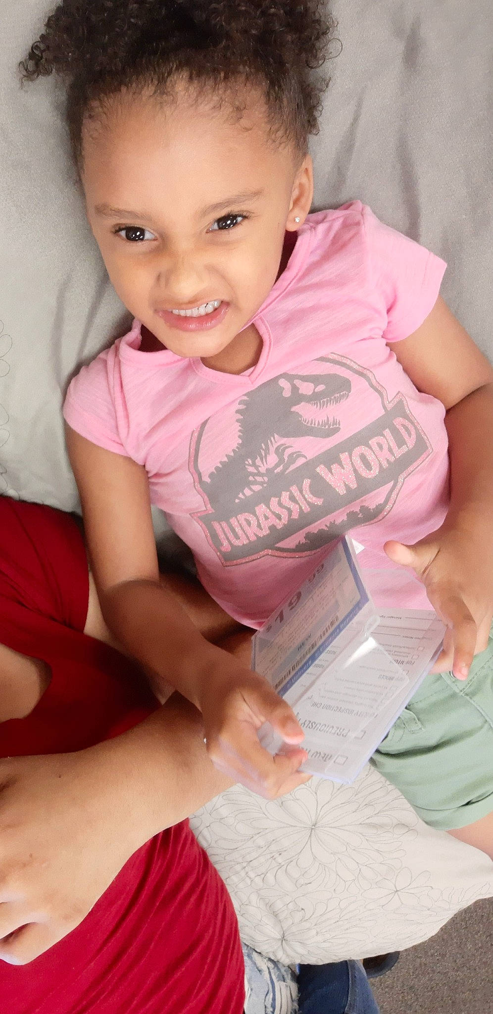 Dakyra joined the competition — help win amazing prizes! baby, baby_toddler_clothing, cheek, child, finger, joy, person, pink, play, skin, toddler