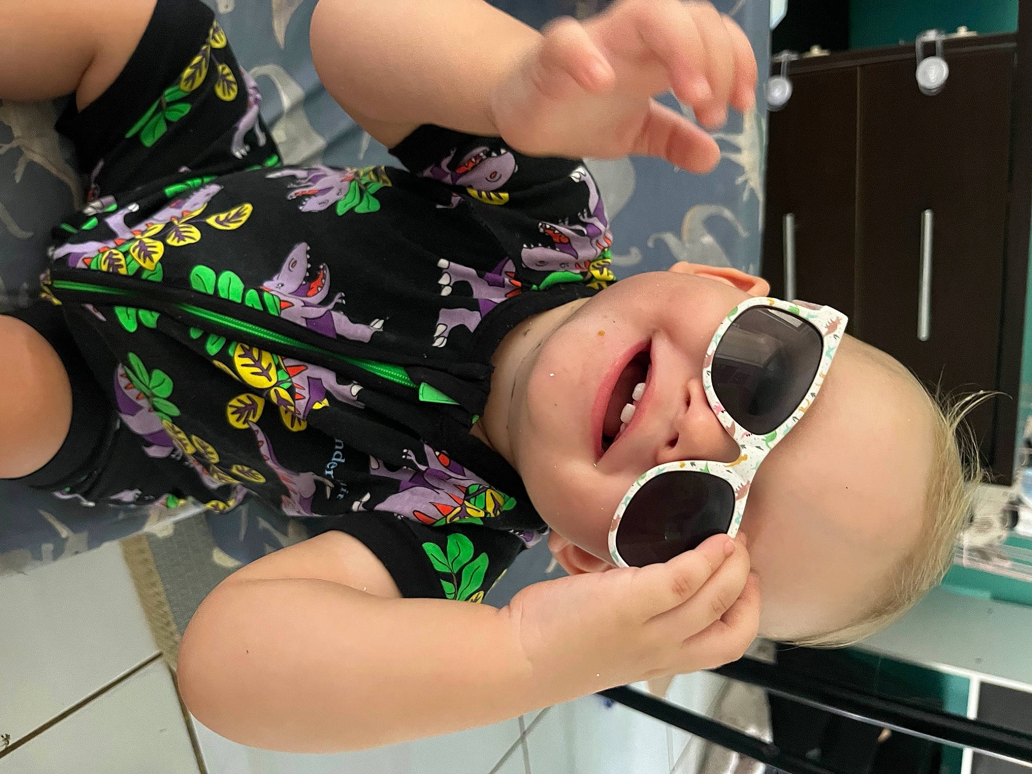 Bentley joined the competition — help win amazing prizes! arm, black_hair, cool, eyelash, eyewear, finger, food, fun, goggles, hand, leg, mouth, nail, neck, person, product, sunglasses, thigh, vision_care, wrist