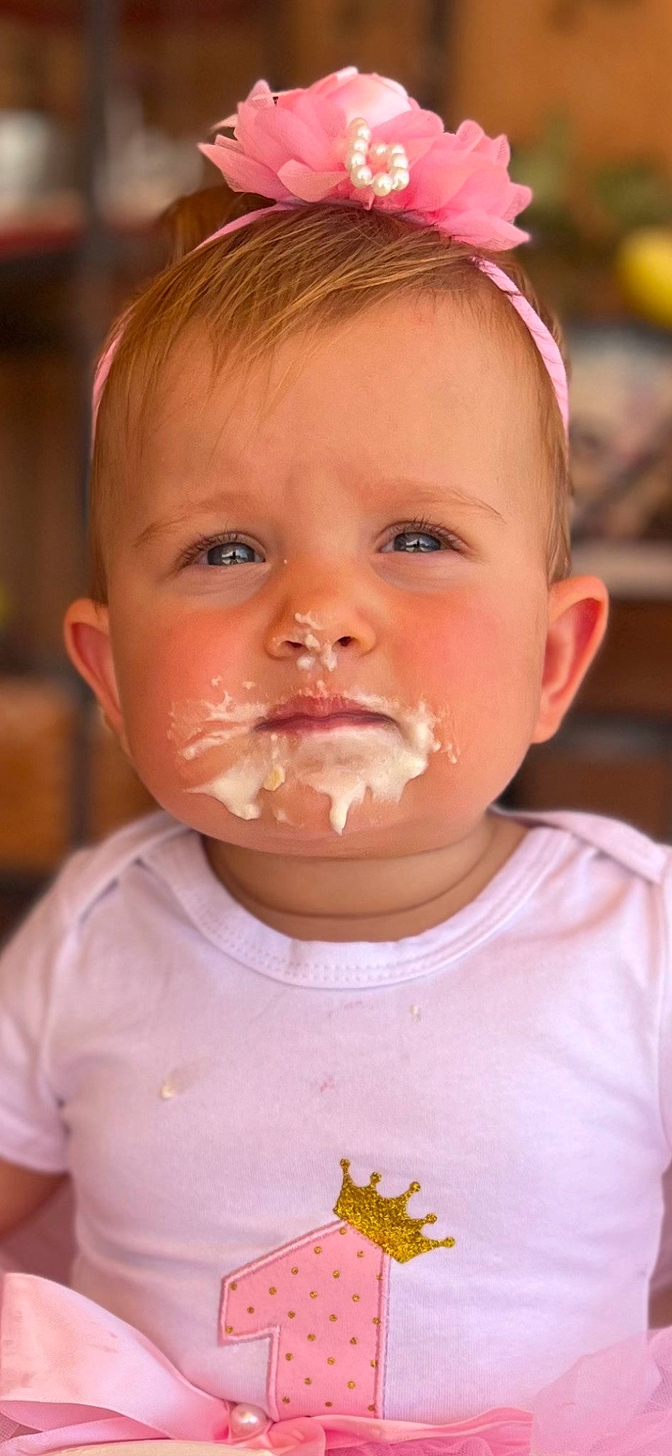 Elena participe au concours pour gagner de l'argent avec cette photo : baby, baby_playing_with_food, baby_toddler_clothing, cheek, child, chin, comfort_food, eating, eyelash, food, food_craving, fun, happy, lip, mouth, nose, person, skin, sweetness, tableware