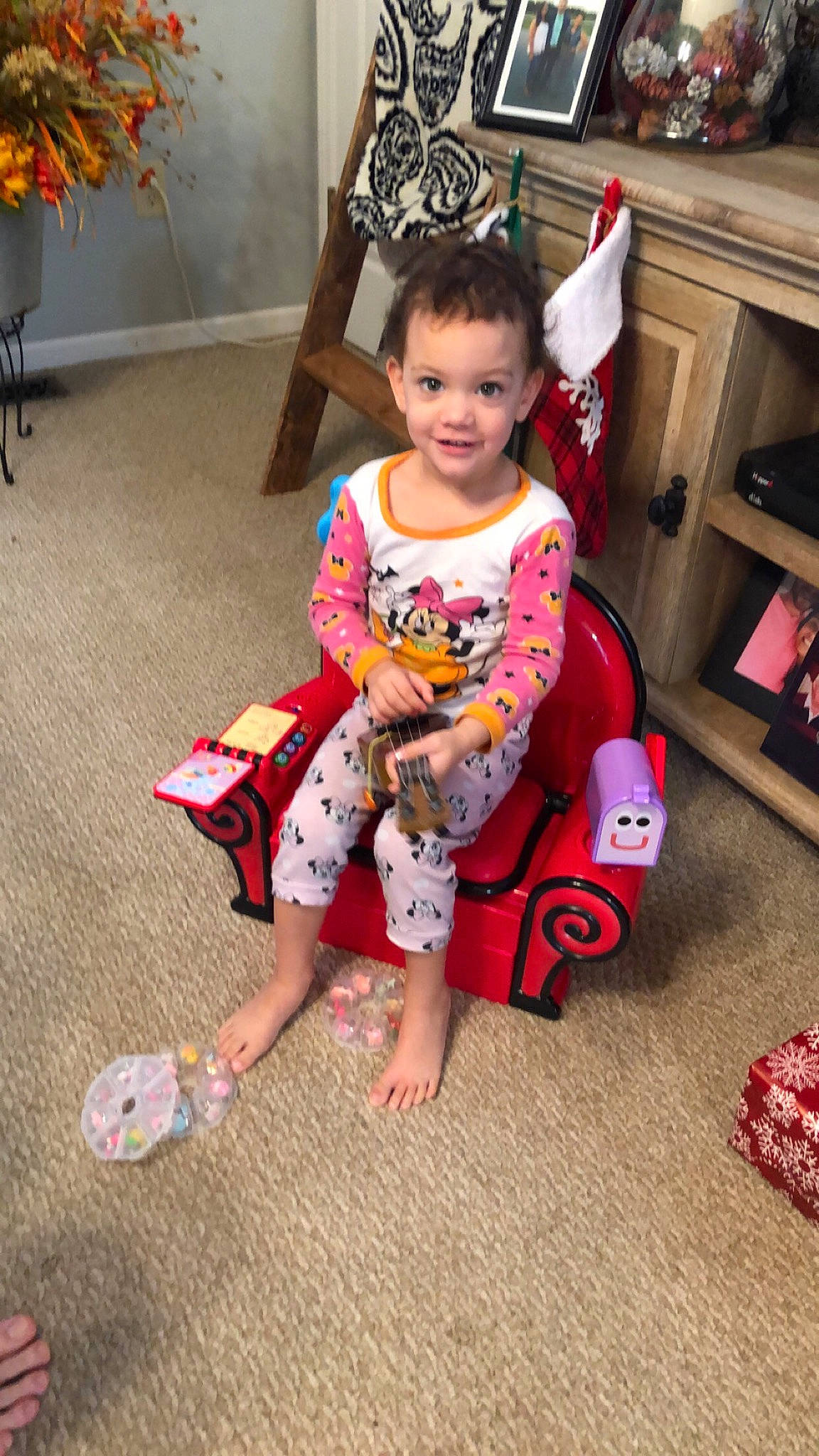 Jayda joined the competition — help win amazing prizes! baby, baby_toddler_clothing, barefoot, child, floor, flooring, foot, hearth, home, home_appliance, human_body, joy, living_room, nose, oven, person, play, shelf, shelving, sitting
