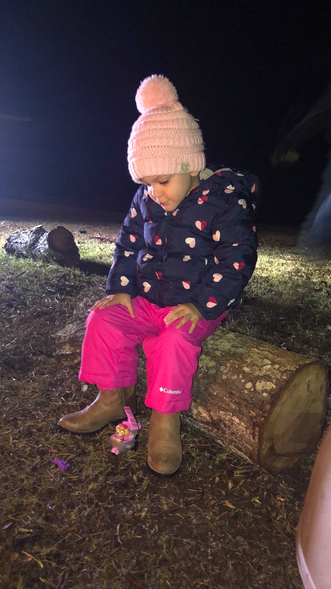 Jayda joined the competition — help win amazing prizes! body_of_water, eye, fun, grass, green, head, headwear, human, jacket, leg, lighting, nature, night, organism, people, person, product, sand, shoe, sitting