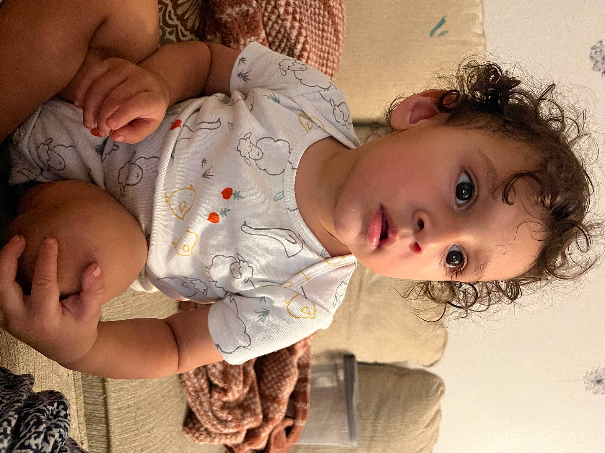 Cameron Elias joined the competition — help win amazing prizes! arm, baby, baby_toddler_clothing, cheek, dress, eye, eyelash, glasses, hand, happy, head, human_body, iris, lip, mouth, neck, nose, organ, person, skin