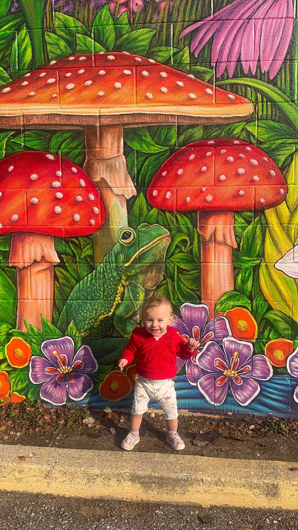 Astella joined the competition — help win amazing prizes! agaricaceae, art, botany, flower, green, groundcover, illustration, joy, leaf, mushroom, natural_landscape, nature, organism, painting, people_in_nature, person, plant, shorts, terrestrial_plant, toddler