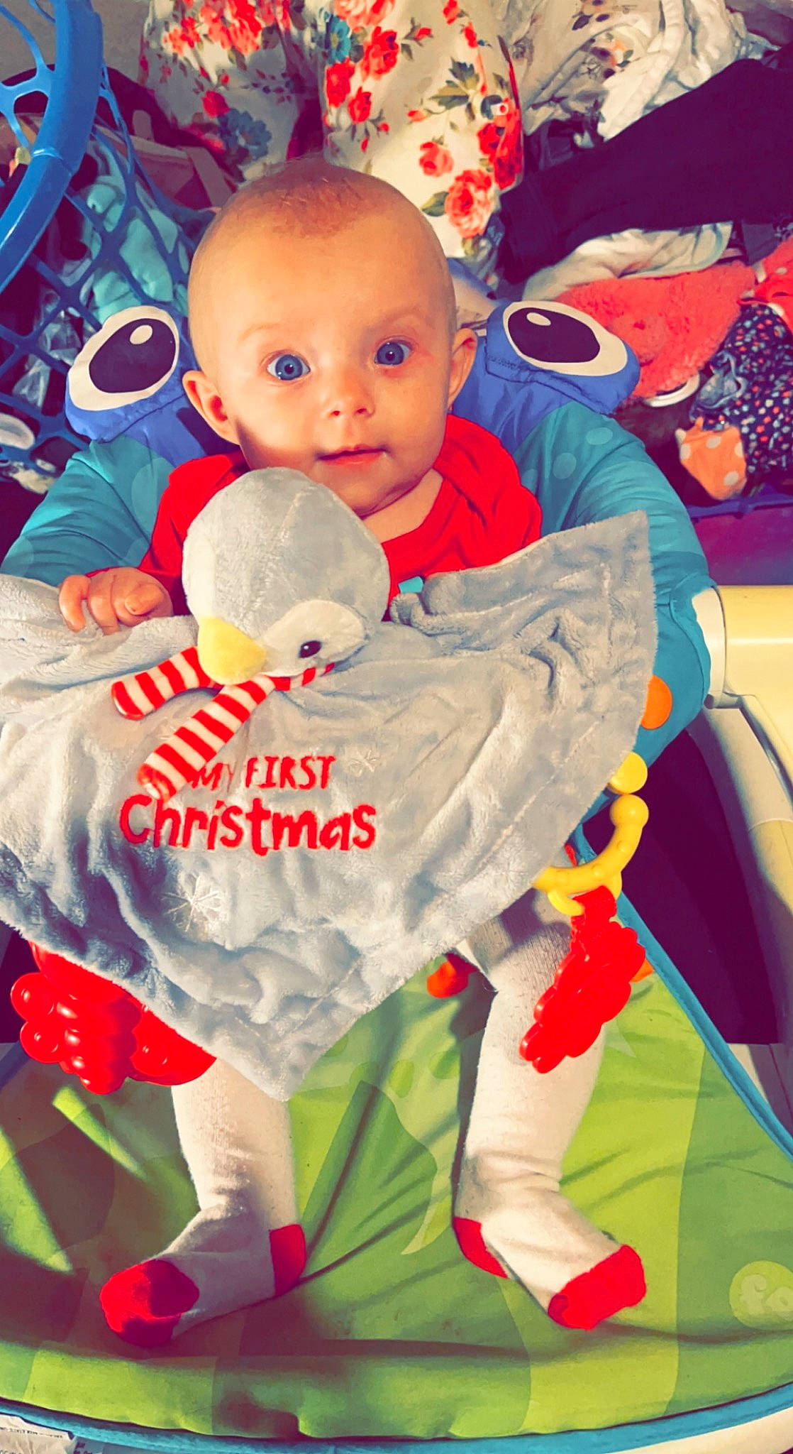 Astella joined the competition — help win amazing prizes! baby, baby_products, baby_toddler_clothing, baby_toys, carmine, child, comfort, electric_blue, event, fictional_character, fun, happy, linens, pattern, person, play, red, sitting, stuffed_toy, toddler