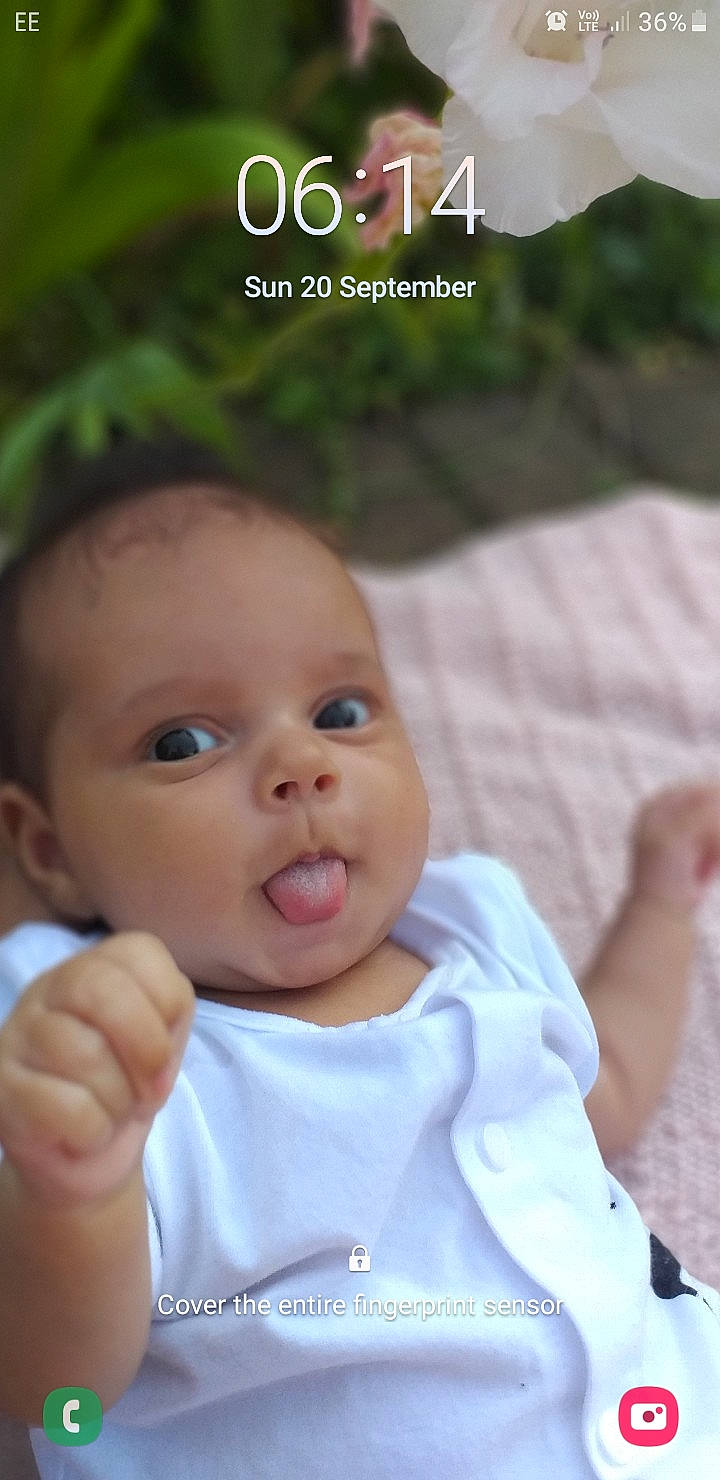 Journie is registered to the contest to win money with this photo: baby, baby_making_funny_faces, cheek, child, face, forehead, lip, nose, person, photo_caption, skin, smile, toddler