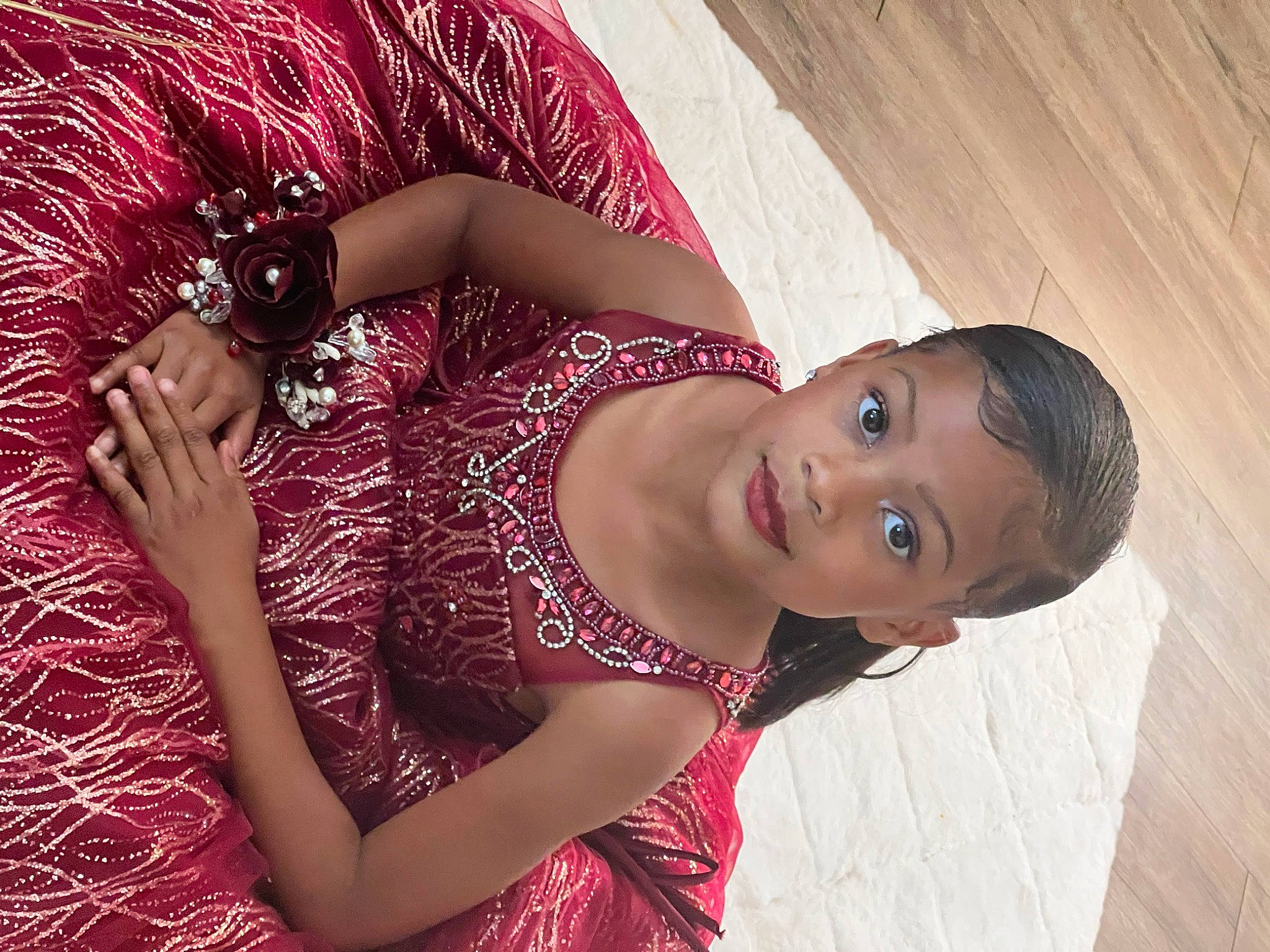 Dior joined the competition — help win amazing prizes! arm, black_hair, elbow, eyelash, fashion_design, flash_photography, happy, human_body, joint, lip, long_hair, neck, person, pink, red, shoulder, skin, textile, thigh, trunk