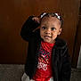 Annalynn is registered to the contest to win money with this photo: blackhair, blazer, child, clothing, coat, dress, face, female, girl, hair, happy, head, jacket, longsleeve, person, photography, portrait, sitting, sleeve, smile