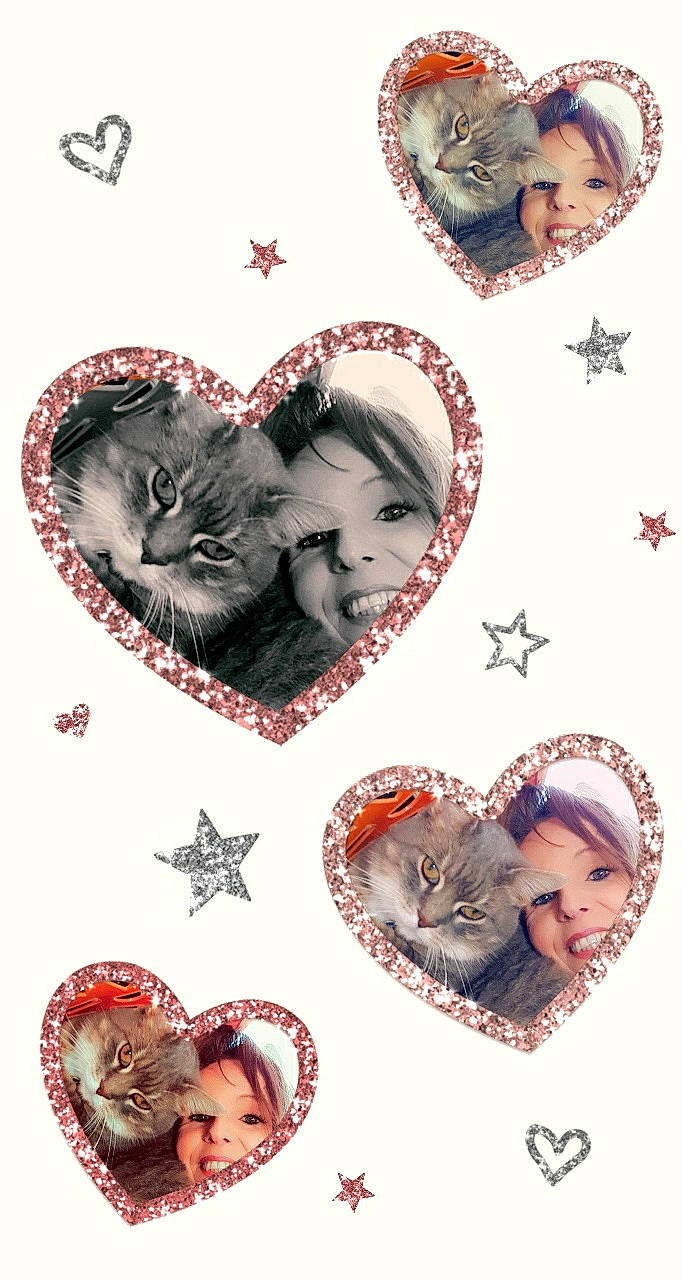 Nina a rejoint le concours — aidez-le/la à gagner de superbes lots ! art, heart, love, photomontage, valentines_day