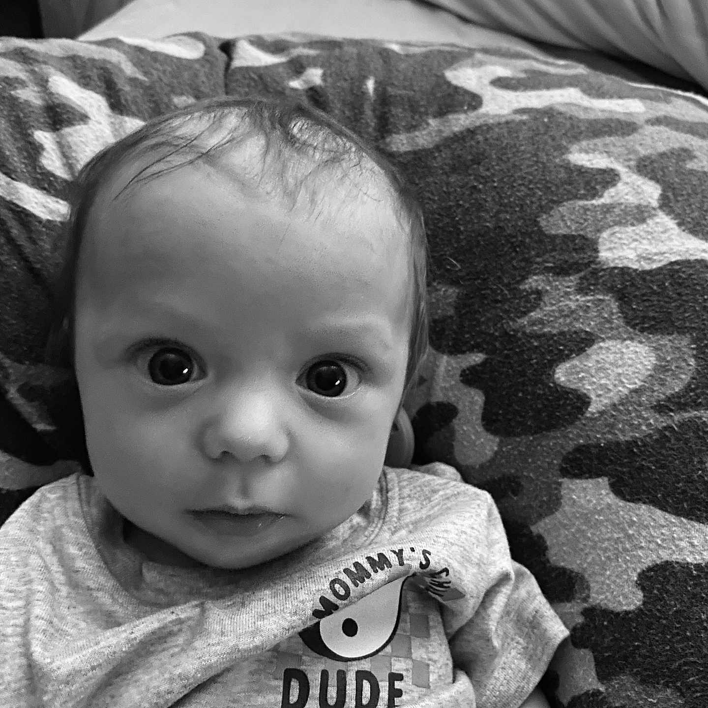 Levi joined the competition — help win amazing prizes! baby, bed, bedroom, blanket, clothing, couch, cushion, face, furniture, happy, head, homedecor, indoors, person, photography, portrait, quilt, room, smile, t_shirt