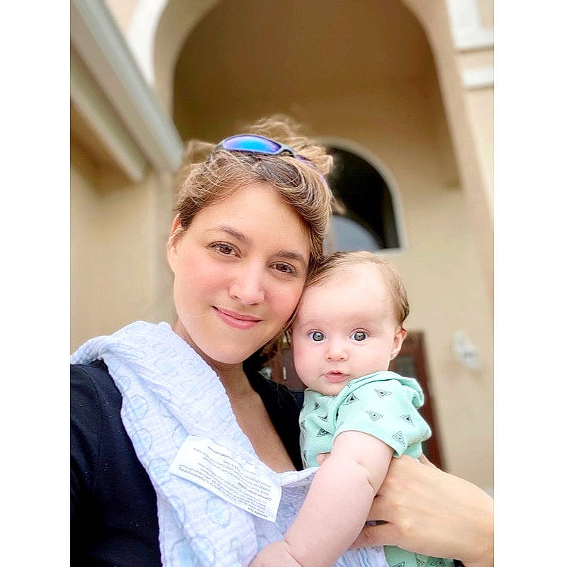 Matai joined the competition — help win amazing prizes! baby, child, ear, family, fashion_accessory, hair_accessory, happy, headgear, iris, joy, people, person, photograph, photography, product, smile, snapshot, stock_photography, toddler, turquoise