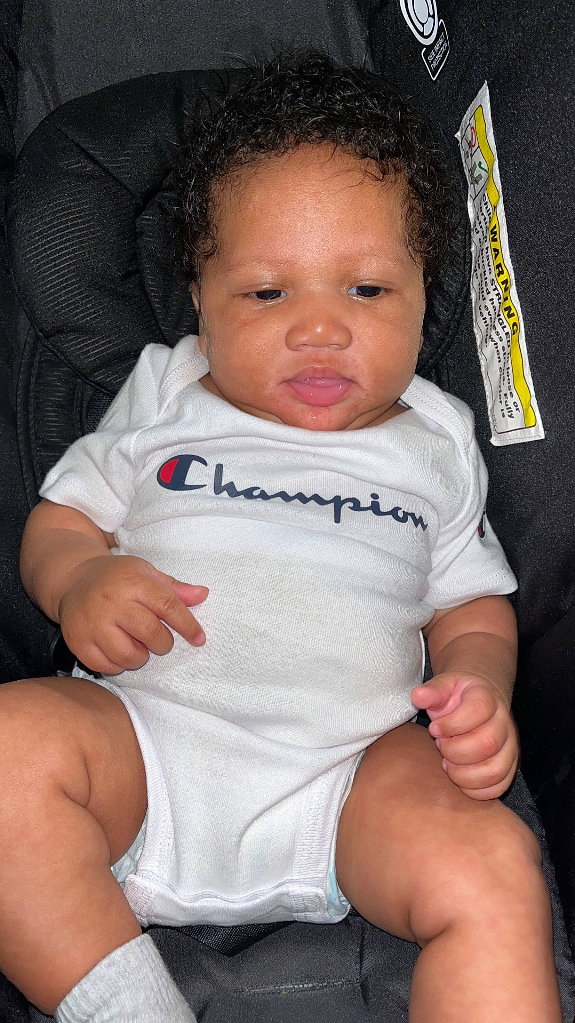 Canaan joined the competition — help win amazing prizes! baby, baby_toddler_clothing, cheek, chin, clothing, comfort, eyelash, finger, hairstyle, happy, head, iris, leg, lip, neck, nose, organ, person, skin, sleeve