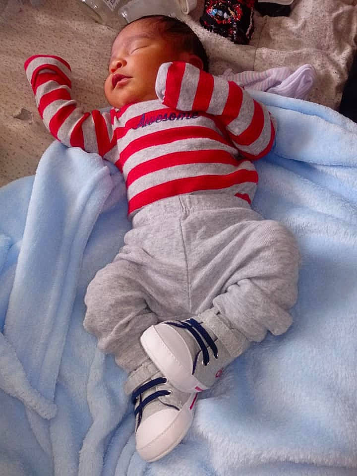 Kylani is registered to the contest to win money with this photo: baby, baby_sleeping, child, comfort, gesture, person, sleep, textile, toddler