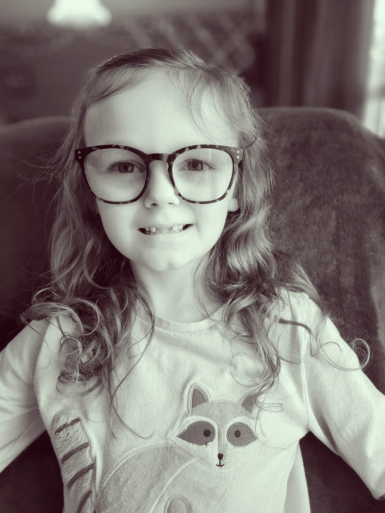 Harper is registered to the contest to win money with this photo: black, cheek, chin, eyebrow, eyewear, face, flash_photography, glasses, hair, hairstyle, joy, lip, mouth, neck, nose, organ, person, photograph, shoulder, skin