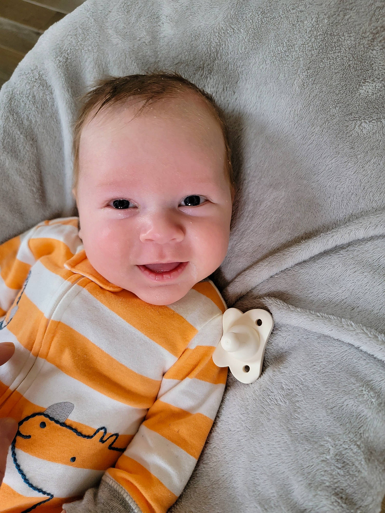 Daniel joined the competition — help win amazing prizes! baby, baby_products, baby_toddler_clothing, cheek, child, collar, comfort, eye, face, happy, head, iris, linens, nose, outerwear, pattern, person, skin, sleeve, smile
