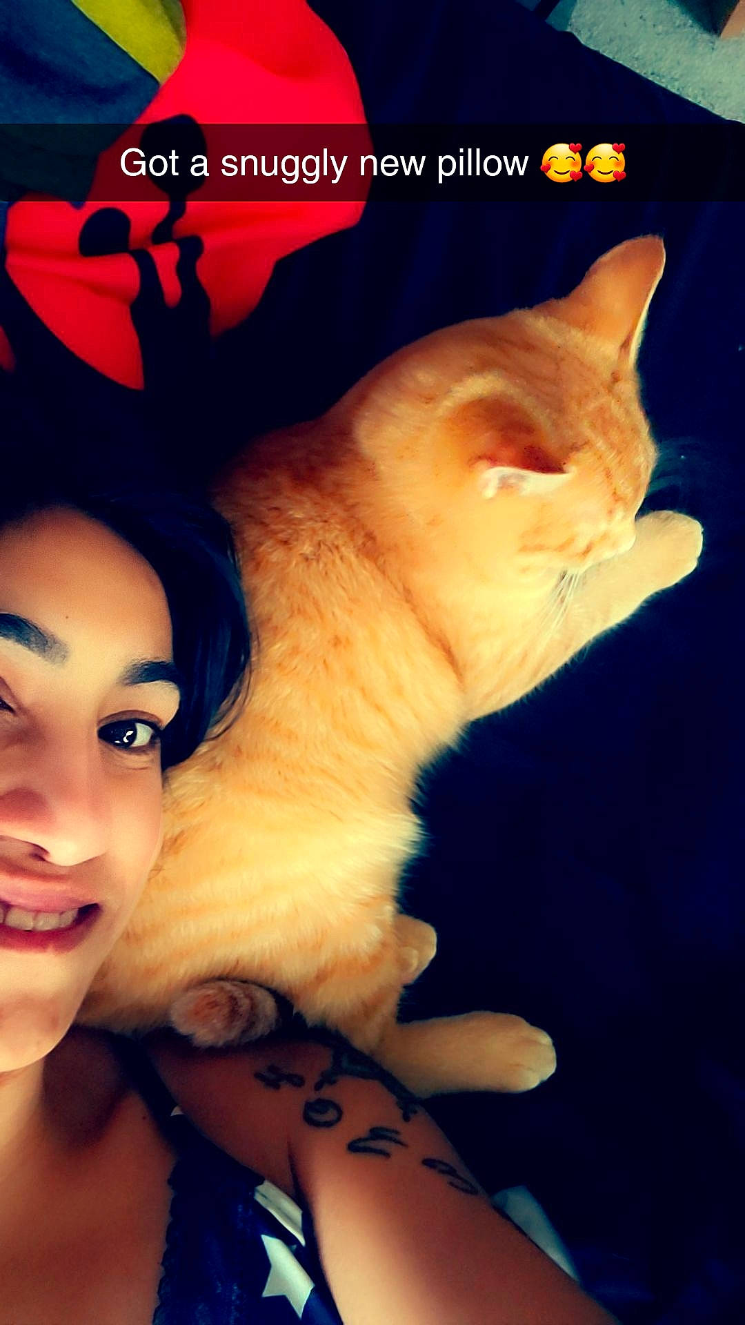 Leo joined the competition — help win amazing prizes! carnivore, cat, electric_blue, eye_liner, eyelash, felidae, flash_photography, flesh, font, fur, gesture, jewellery, mouth, neck, paw, photo_caption, small_to_medium_sized_cats, tail, tattoo, whiskers