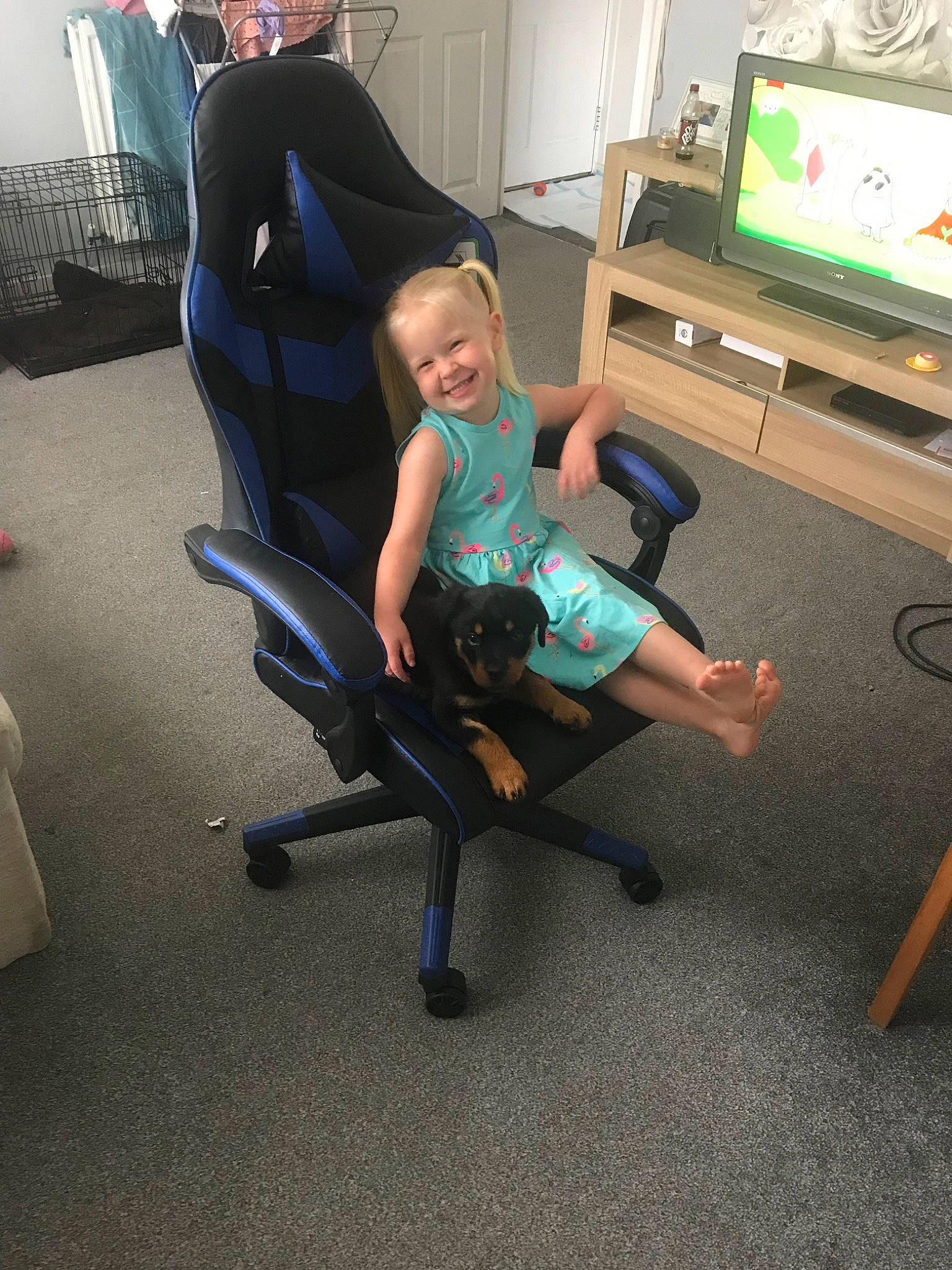 India-rose joined the competition — help win amazing prizes! armrest, chair, comfort, flooring, fun, furniture, human_leg, joy, knee, lap, leg, leisure, office_chair, person, physical_fitness, room, shorts, sitting, sportswear, television