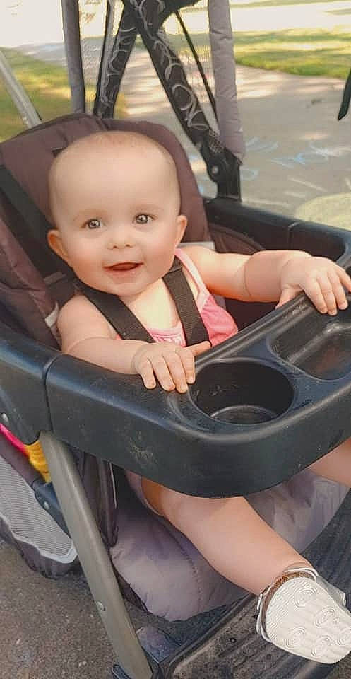 Maci joined the competition — help win amazing prizes! auto_part, baby, baby_carriage, baby_products, car_seat, child, joy, person, play, product, toddler