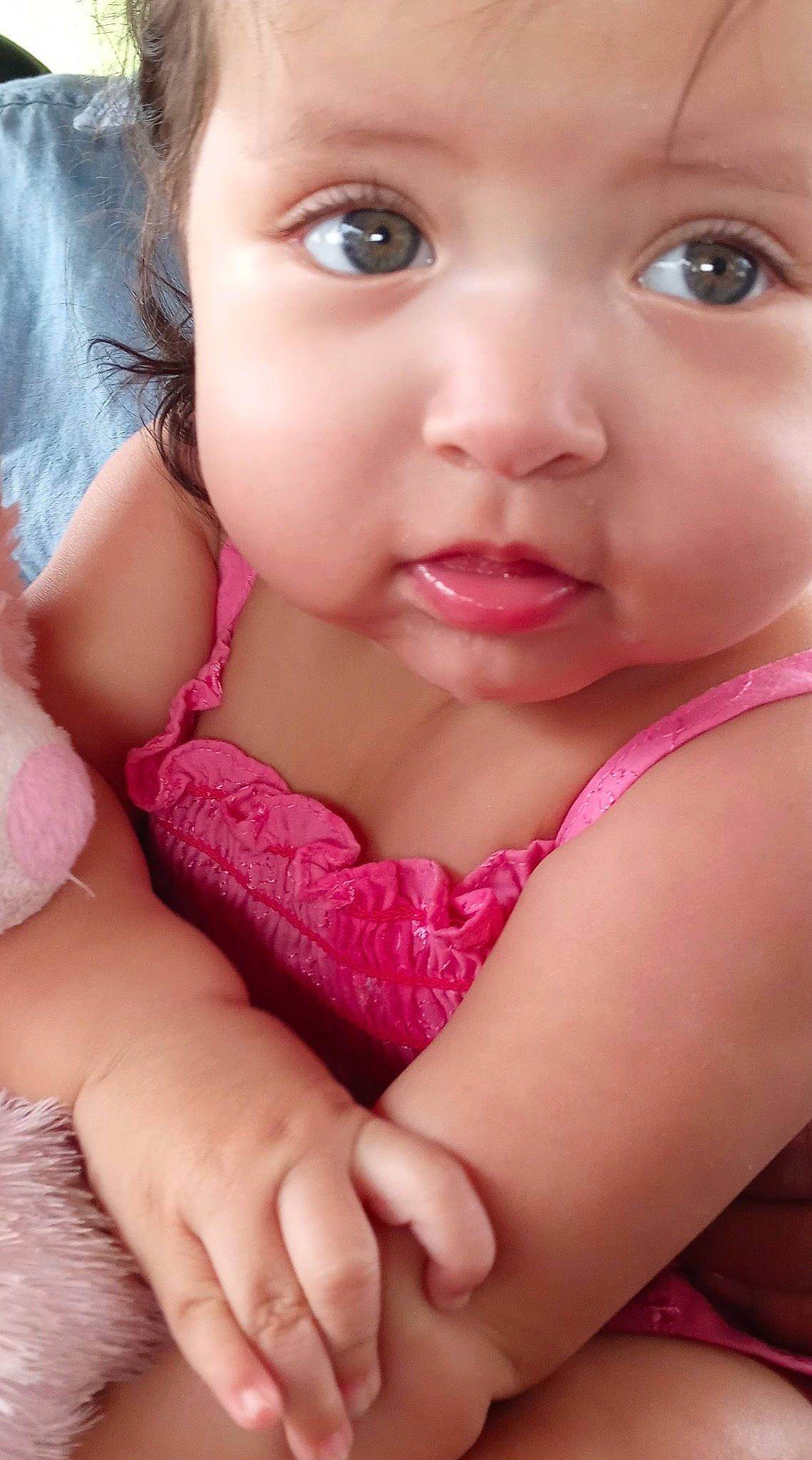 Dariana joined the competition — help win amazing prizes! cheek, chin, eye, eyebrow, eyelash, face, facial_expression, finger, gesture, hair, hand, happy, head, headwear, iris, lip, mouth, muscle, neck, nose