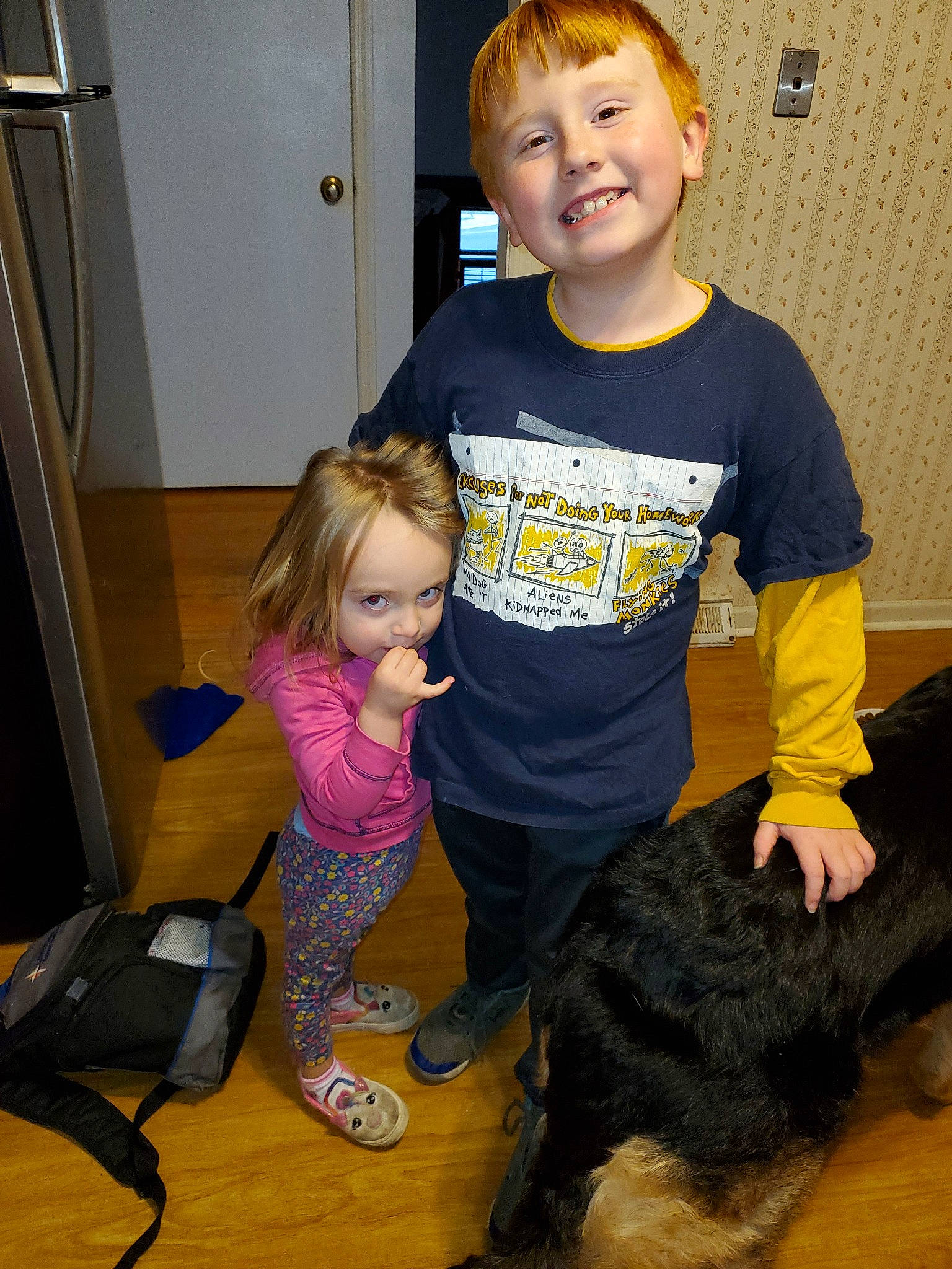 Antonio joined the competition — help win amazing prizes! canidae, child, dog_breed, fun, joy, person, sporting_group, toddler