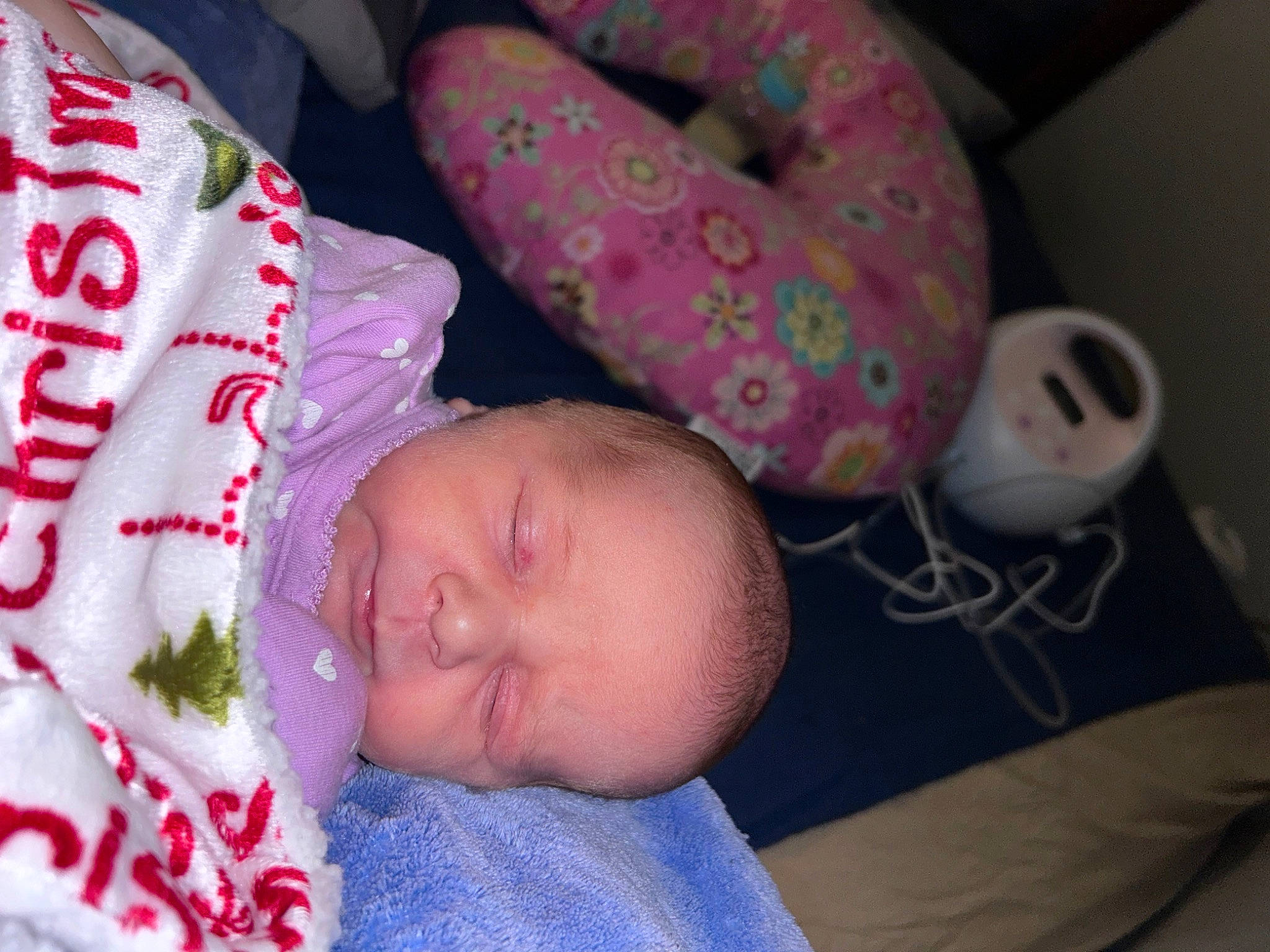 Louella is registered to the contest to win money with this photo: baby, baby_products, baby_sleeping, baby_toddler_clothing, bedtime, cheek, child, comfort, head, linens, nap, pattern, person, pink, room, skin, sleep, textile, toddler