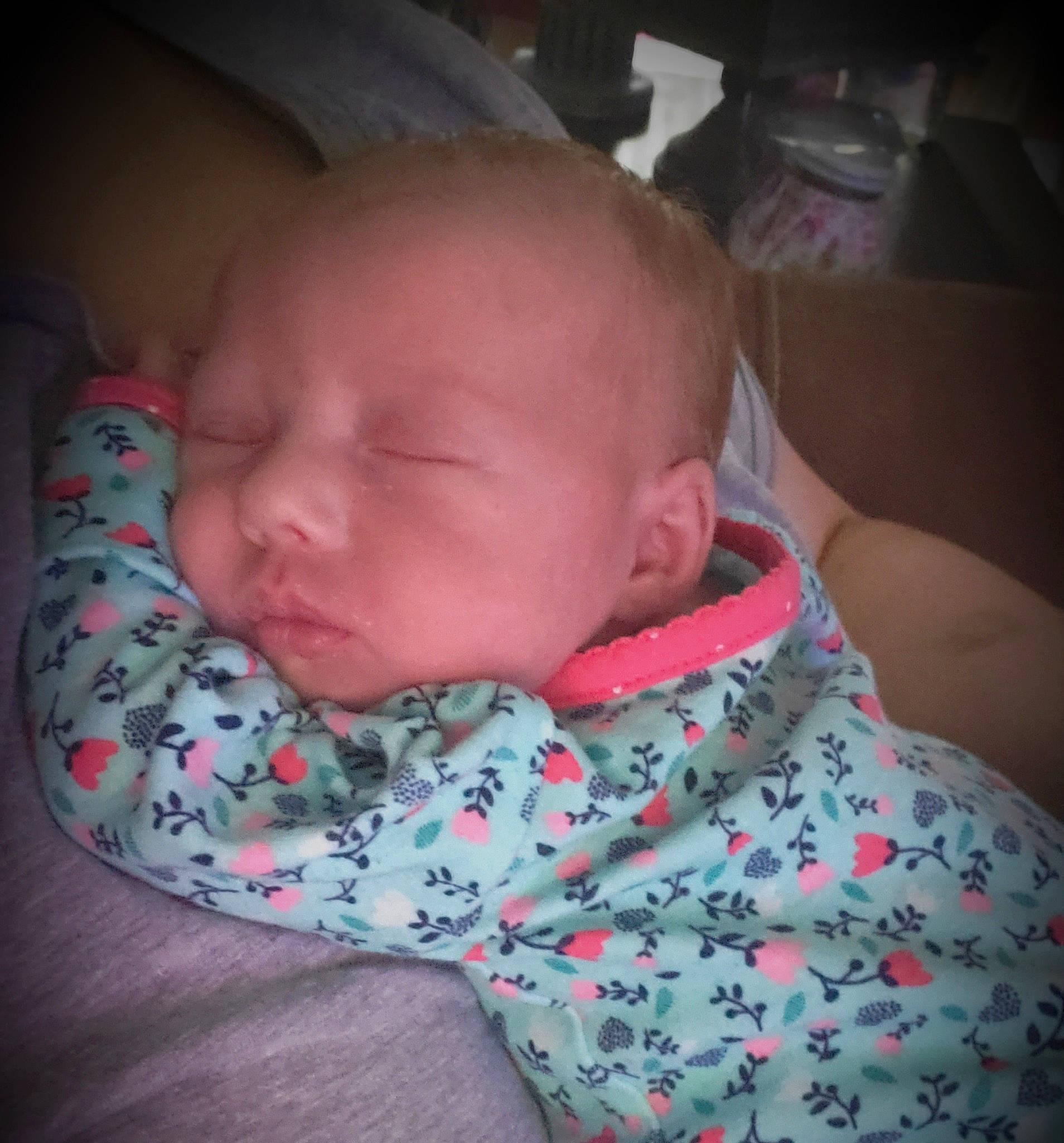 Addisyn is registered to the contest to win money with this photo: baby, bedtime, birth, cheek, child, ear, face, head, lip, mouth, nap, neck, person, skin, sleep, toddler