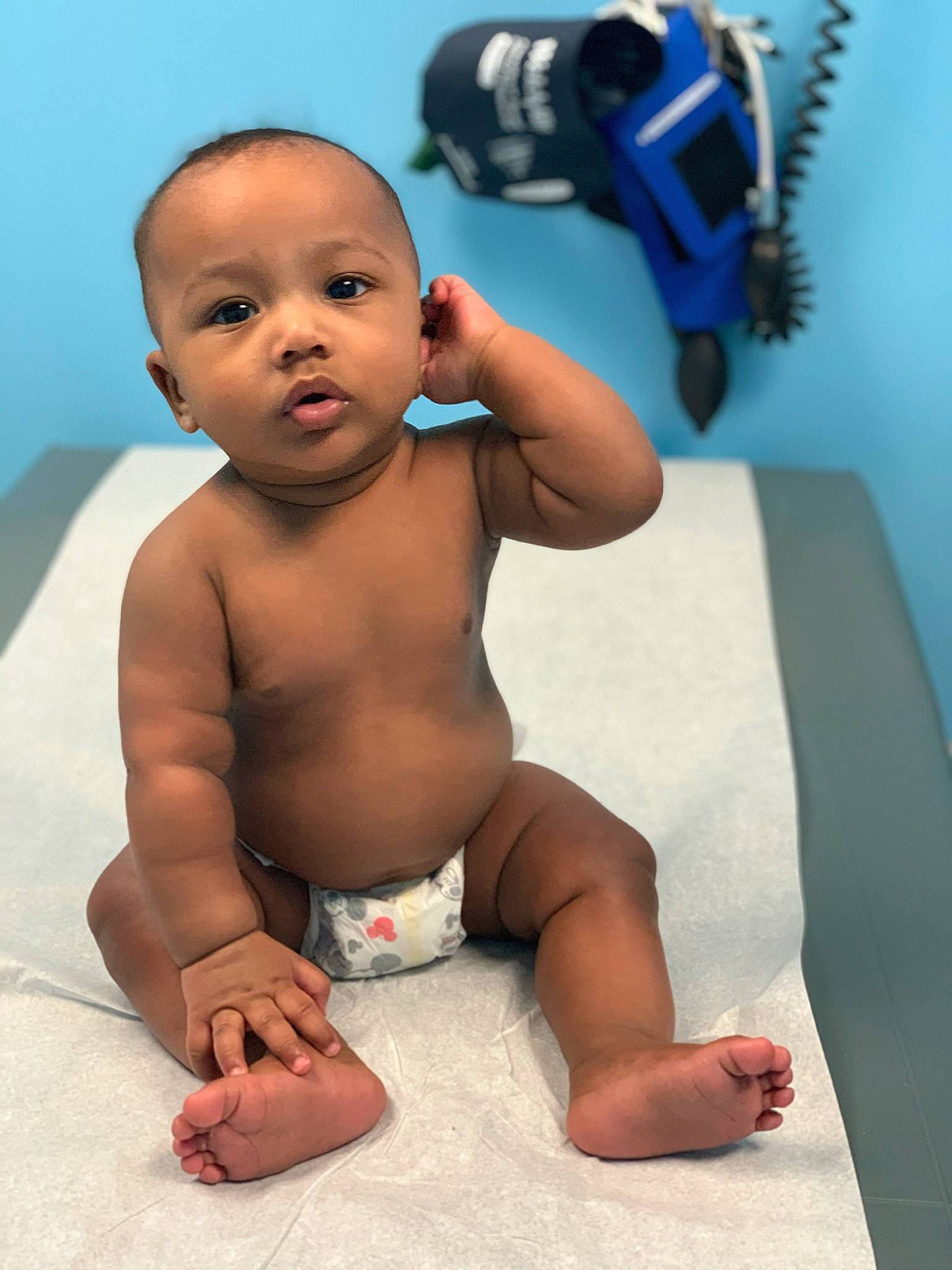 Jaxxon joined the competition — help win amazing prizes! arm, baby, child, foot, leg, muscle, neck, person, skin, toddler, vacation