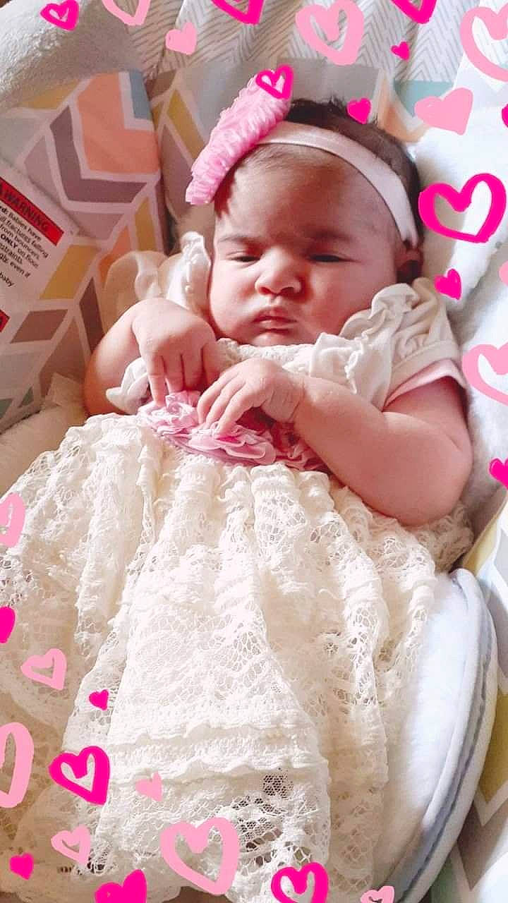 Maryjane joined the competition — help win amazing prizes! baby, baby_sleeping, cheek, child, hair_accessory, person, pink, product, sleep, textile, toddler