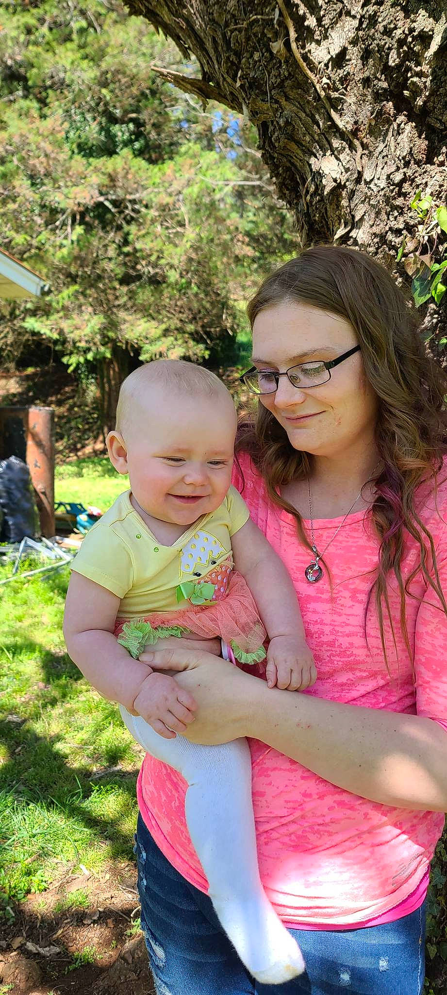 Catalina joined the competition — help win amazing prizes! baby, baby_toddler_clothing, child, event, face, fun, garden, gesture, grass, happy, joy, leisure, magenta, people_in_nature, person, pink, plant, recreation, skin, smile