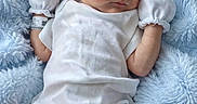 Weston joined the competition — help win amazing prizes! baby, blanket, blue, child, clothing, cozy, cute, hat, hospital_bracelet, infant, lying_down, mittens, newborn, peaceful, portrait, resting, sleeping, sock, soft, white