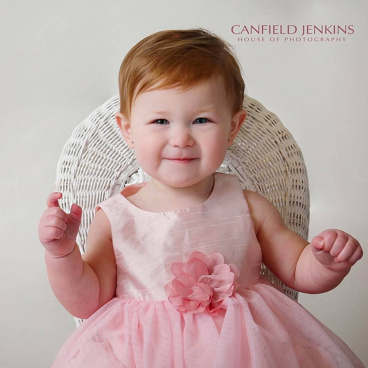 Elaine joined the competition — help win amazing prizes! arm, baby, baby_toddler_clothing, cheek, child, eyelash, finger, gesture, hand, happy, iris, joy, lip, neck, pattern, person, pink, skin, sleeve, smile