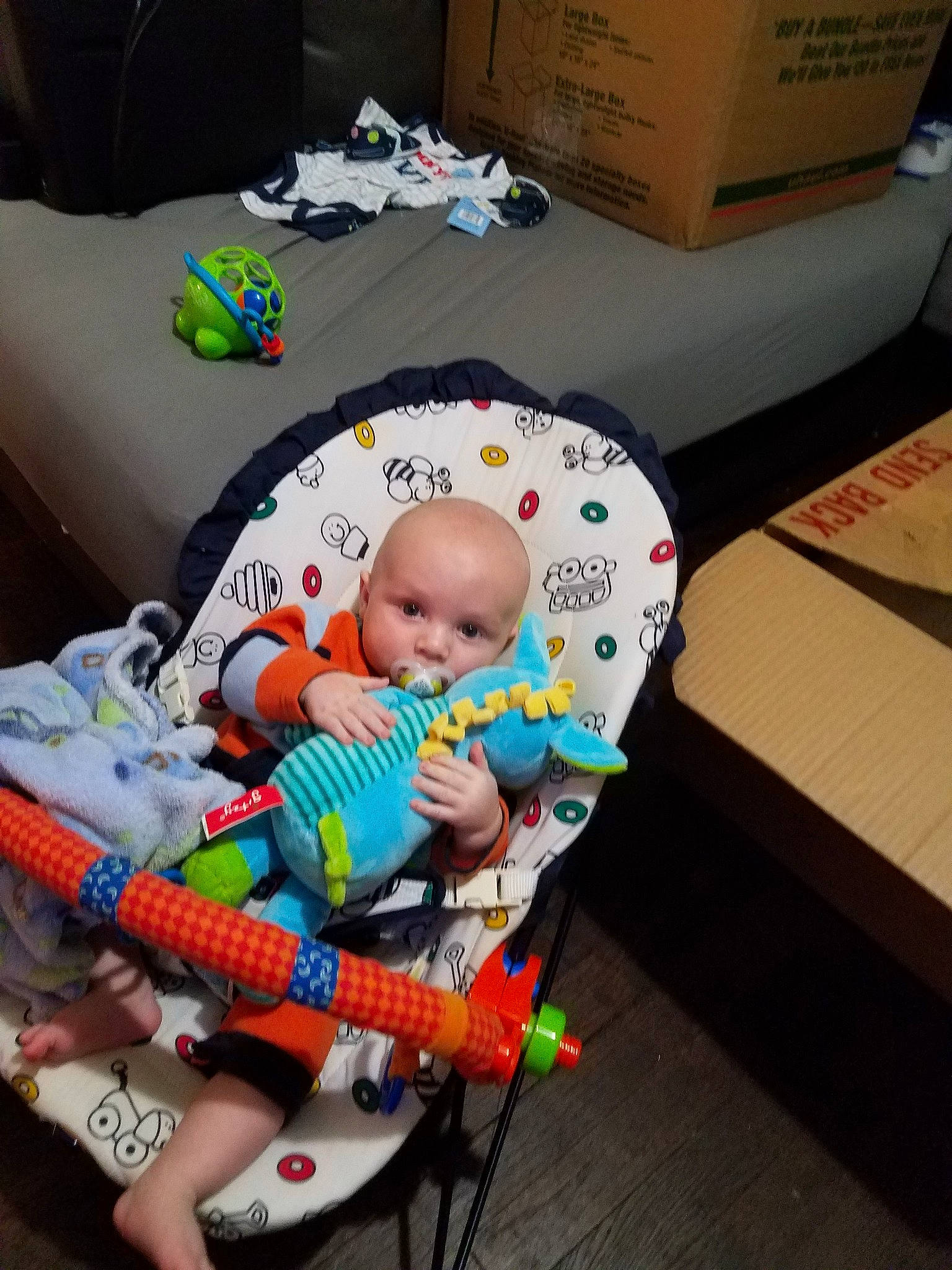 Hunter joined the competition — help win amazing prizes! baby, baby_products, baby_toys, birth, child, person, play, product, sleep, toddler, toy