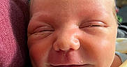 Henry joined the competition — help win amazing prizes! newborn, baby, face, smile, closed_eyes, hair, infant, skin, closeup, portrait, child, cute, sleeping, young, person, clothing, fabric, head, resting, soft
