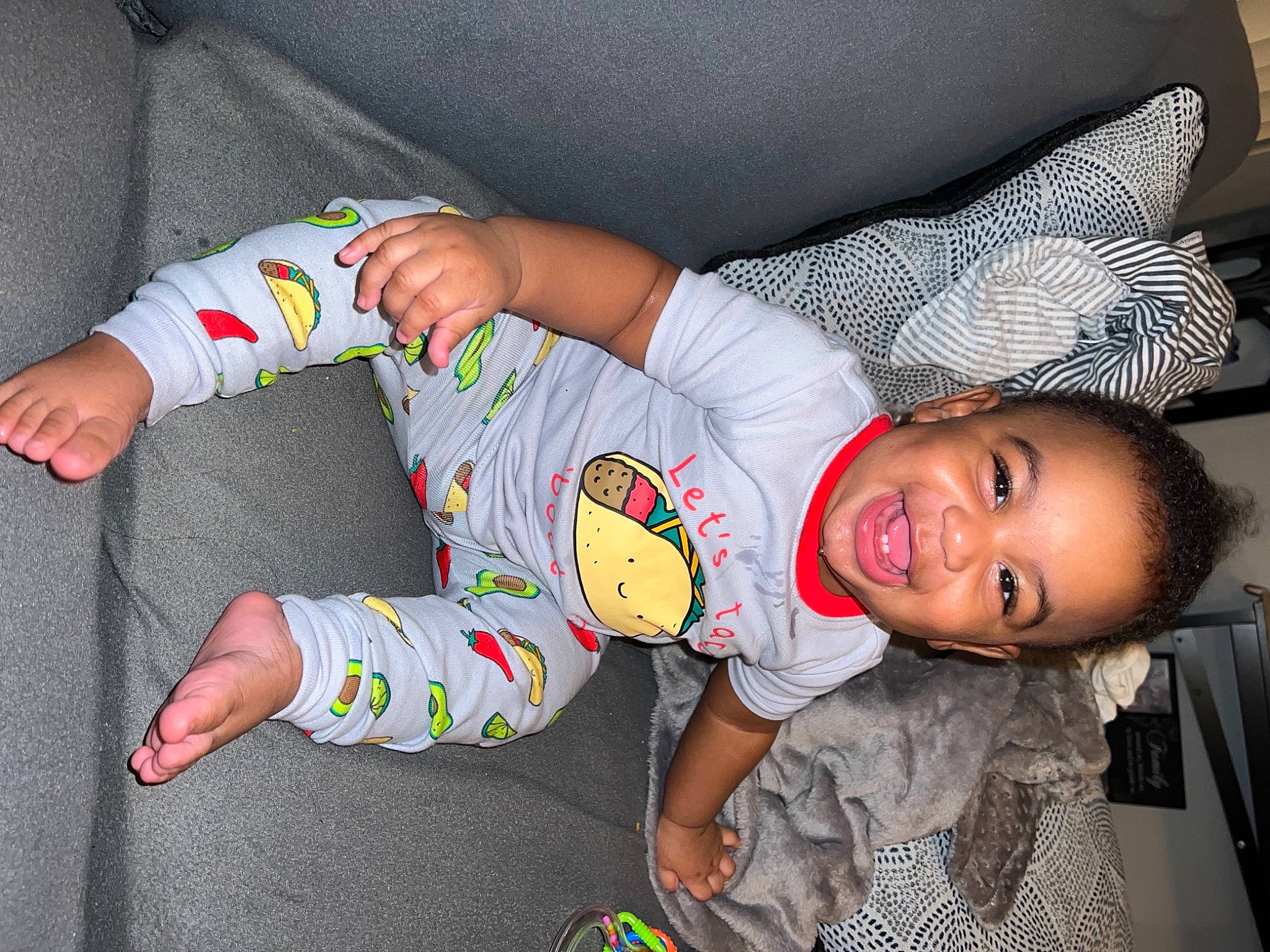 Jacory joined the competition — help win amazing prizes! arm, baby, baby_products, baby_toddler_clothing, cheek, child, comfort, finger, hairstyle, happy, head, human_body, joy, mouth, person, product, skin, sleeve, smile, sock
