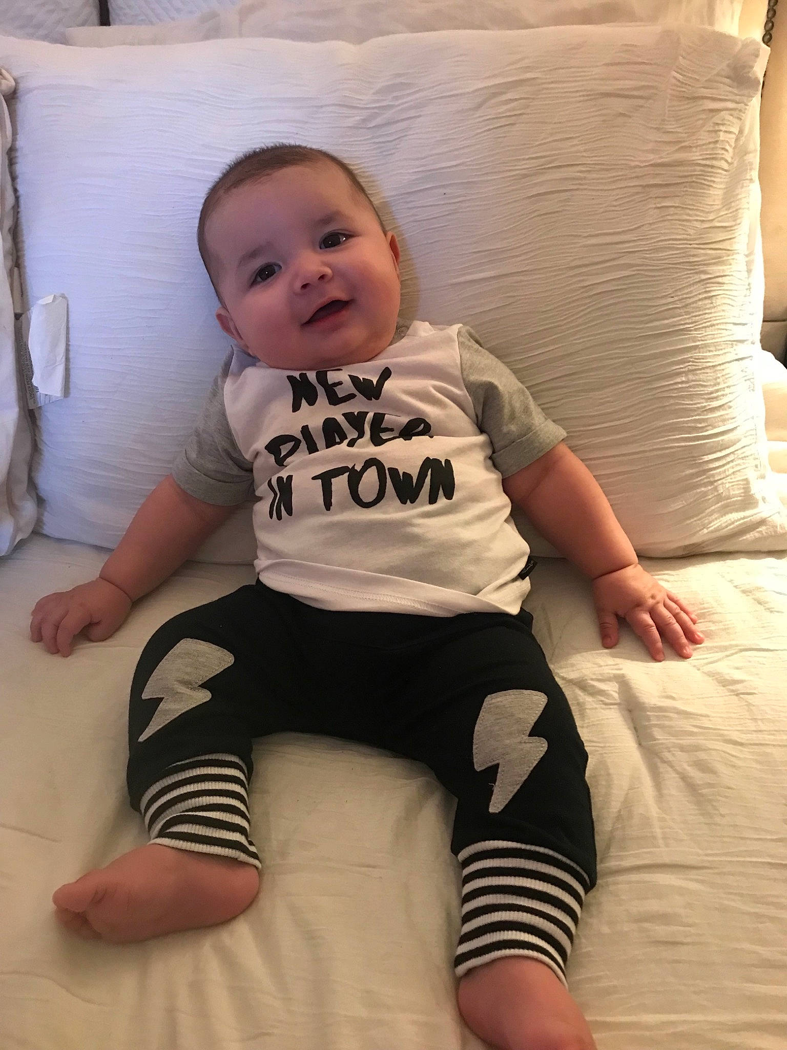 Aleksander joined the competition — help win amazing prizes! baby, baby_toddler_clothing, child, furniture, leg, person, toddler