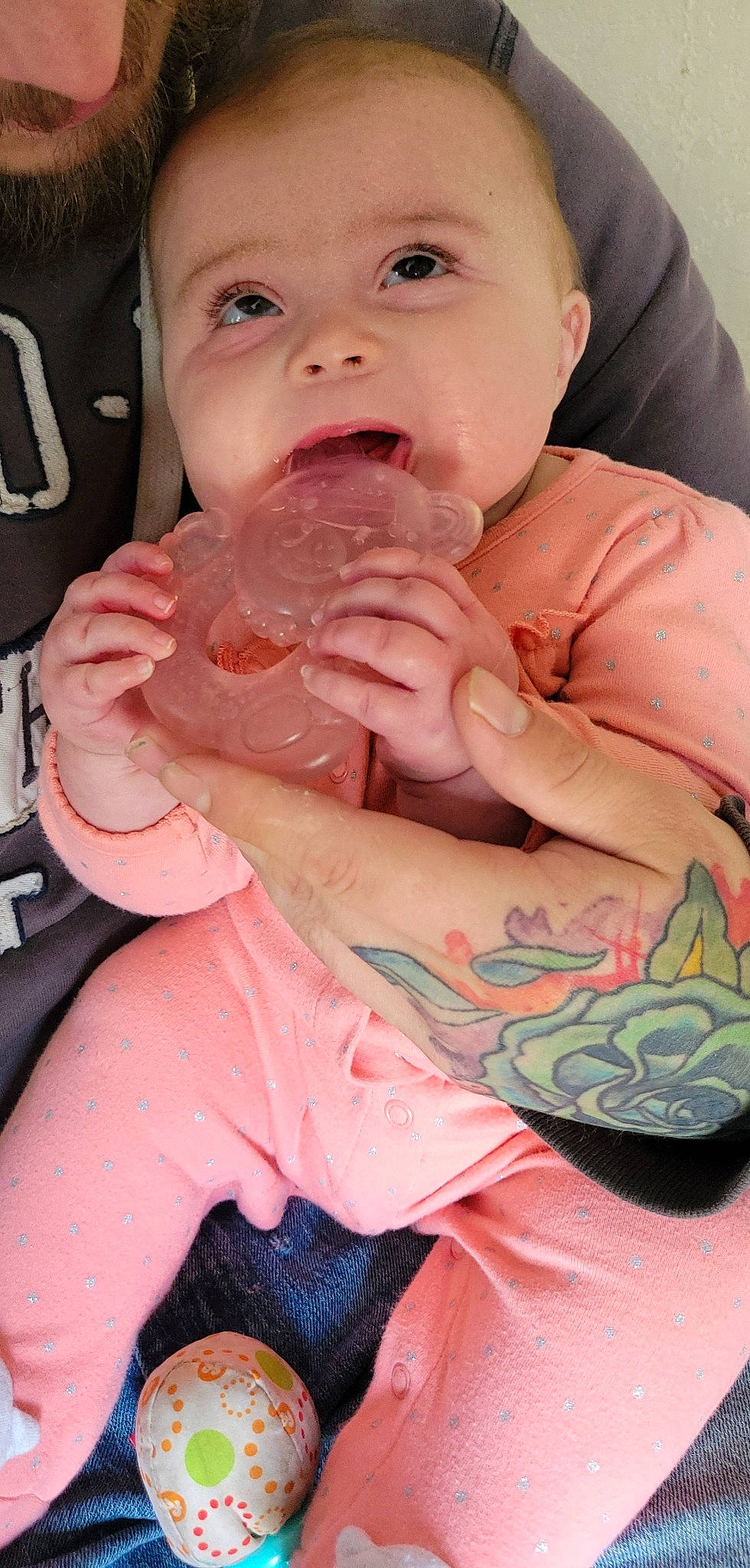 Zalaney joined the competition — help win amazing prizes! arm, baby_toddler_clothing, cheek, drinkware, finger, gesture, hand, human_body, jaw, joint, lip, mouth, muscle, neck, nose, organ, person, pink, skin, sleeve
