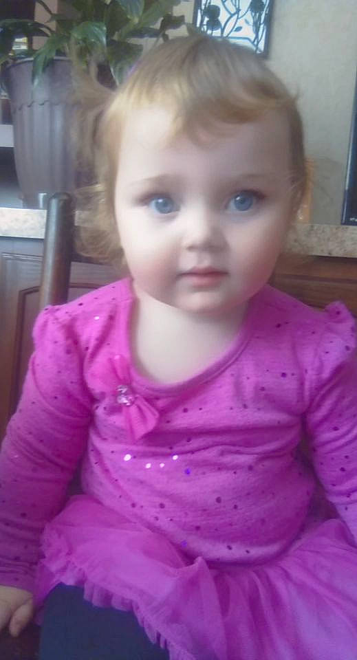 Mckenna joined the competition — help win amazing prizes! baby_toddler_clothing, cheek, chin, eye, eyebrow, eyelash, facial_expression, forehead, hair, head, iris, jaw, lip, mouth, neck, nose, outerwear, person, purple, skin