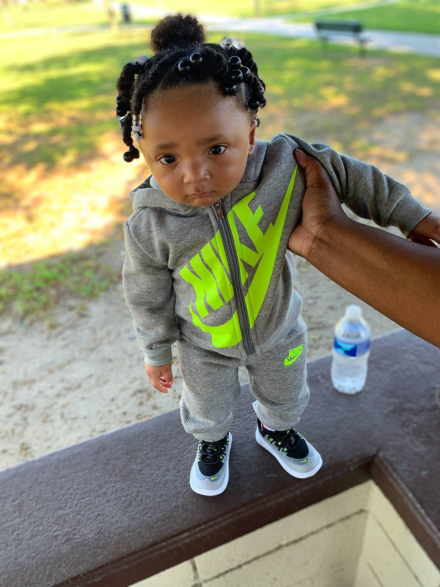 Kyrielle joined the competition — help win amazing prizes! child, cool, outerwear, person, play, recreation, smile, standing, t_shirt, toddler