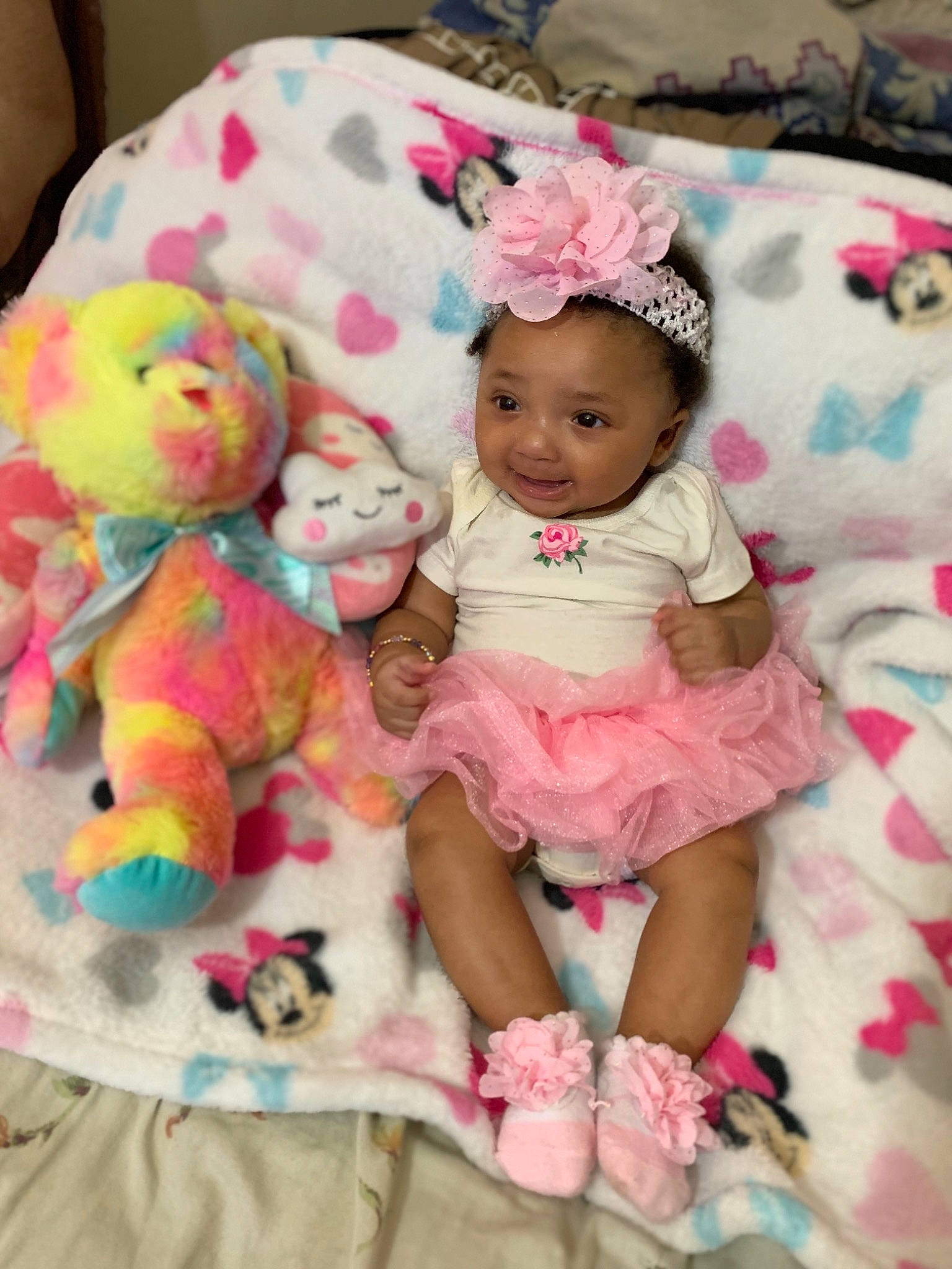 Kyrielle joined the competition — help win amazing prizes! baby, baby_products, baby_toddler_clothing, child, hair_accessory, headgear, pattern, person, pink, toddler