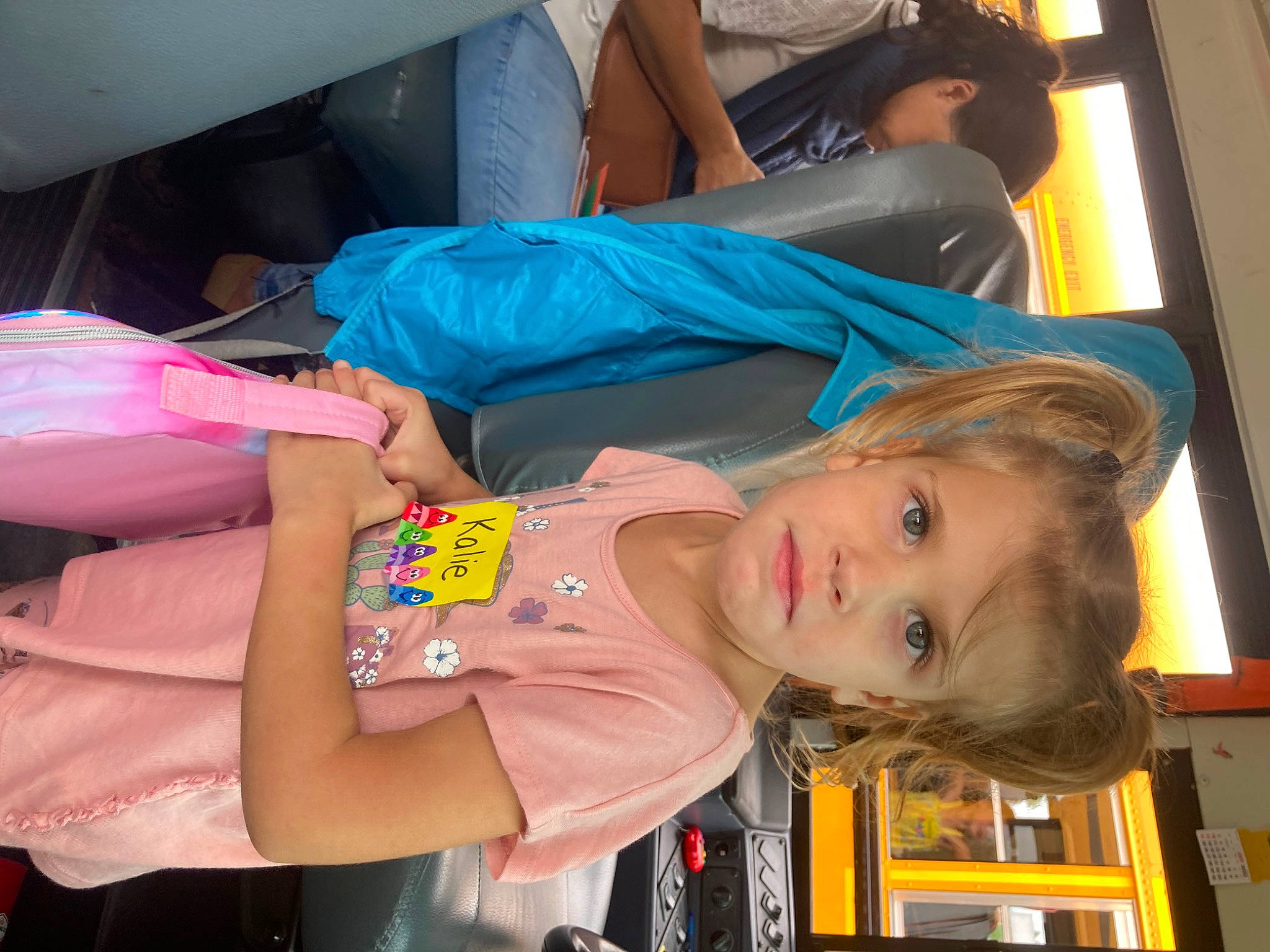 Kalie joined the competition — help win amazing prizes! child, electric_blue, fun, magenta, person, thigh, toddler, wrist