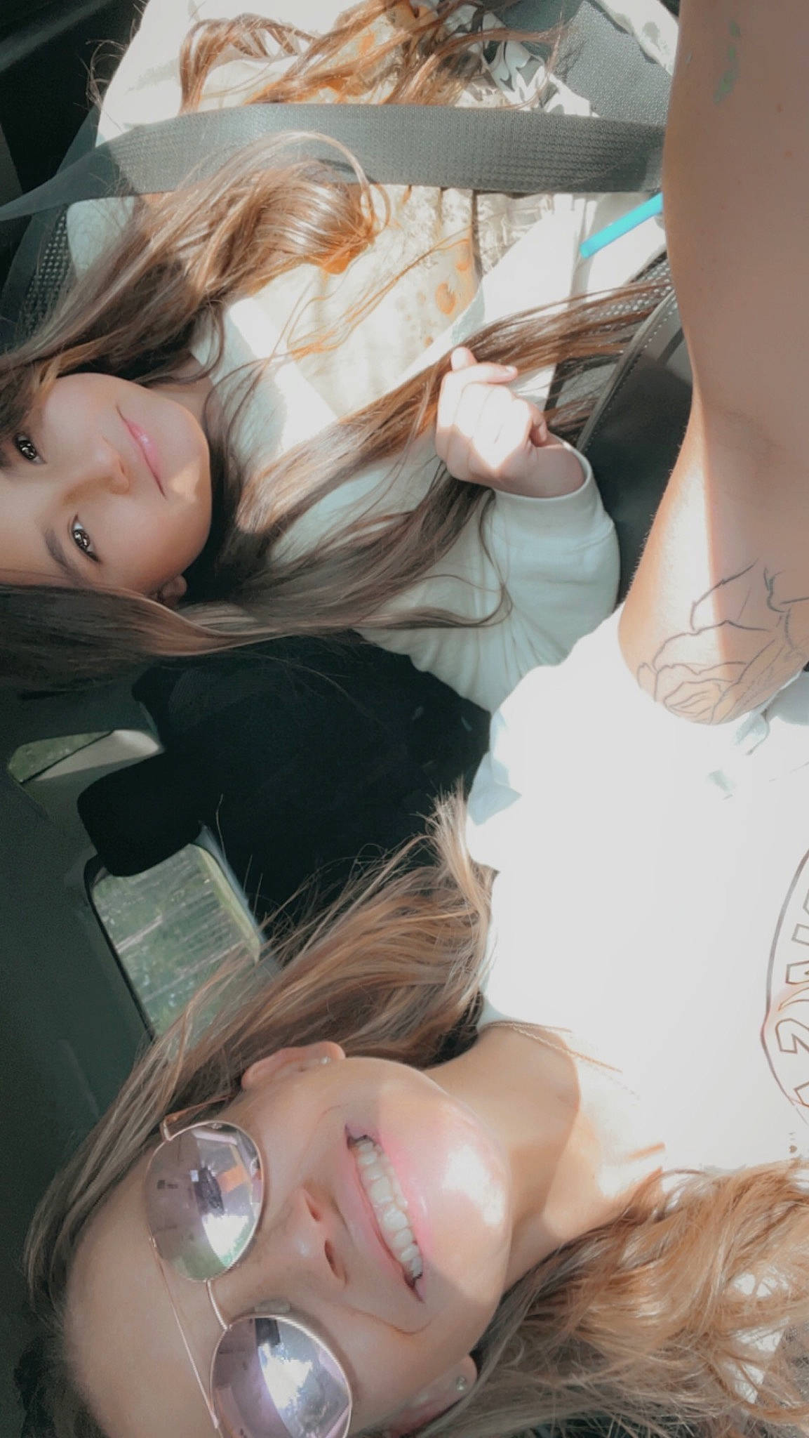 Lilyann is registered to the contest to win money with this photo: beauty, black_hair, chest, comfort, cool, eyebrow, eyelash, eyewear, fashion, gesture, happy, human_leg, joint, joy, lip, long_hair, mouth, person, plant, shoulder